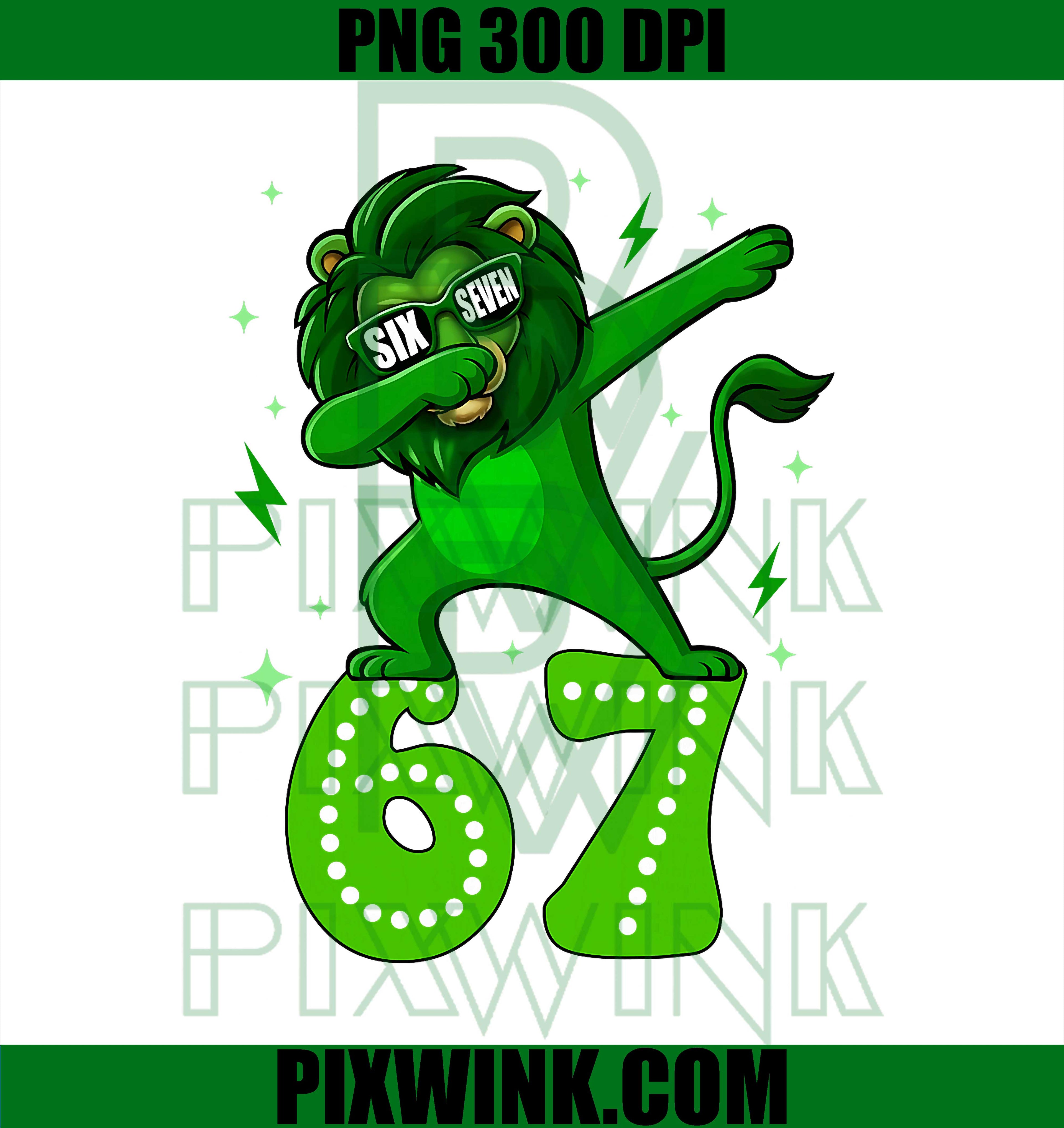 Funny Six Seven 67 Isibindi Pride PNG