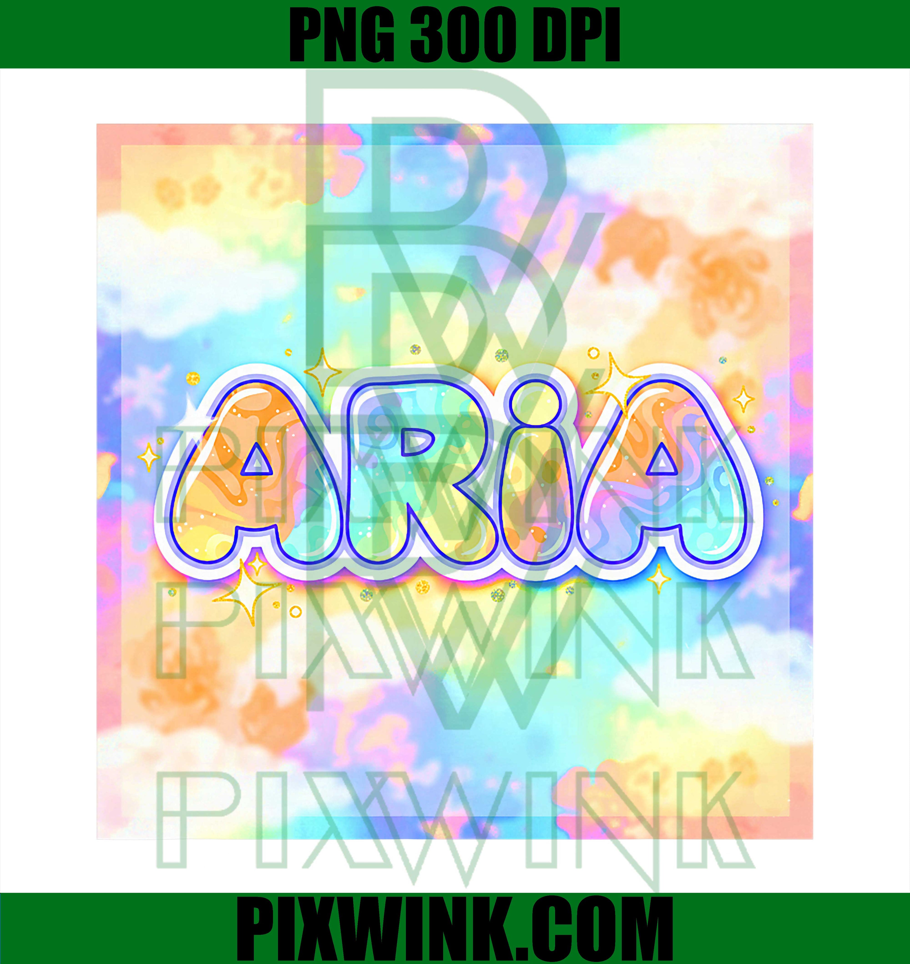 Aria Comic Book Style PNG