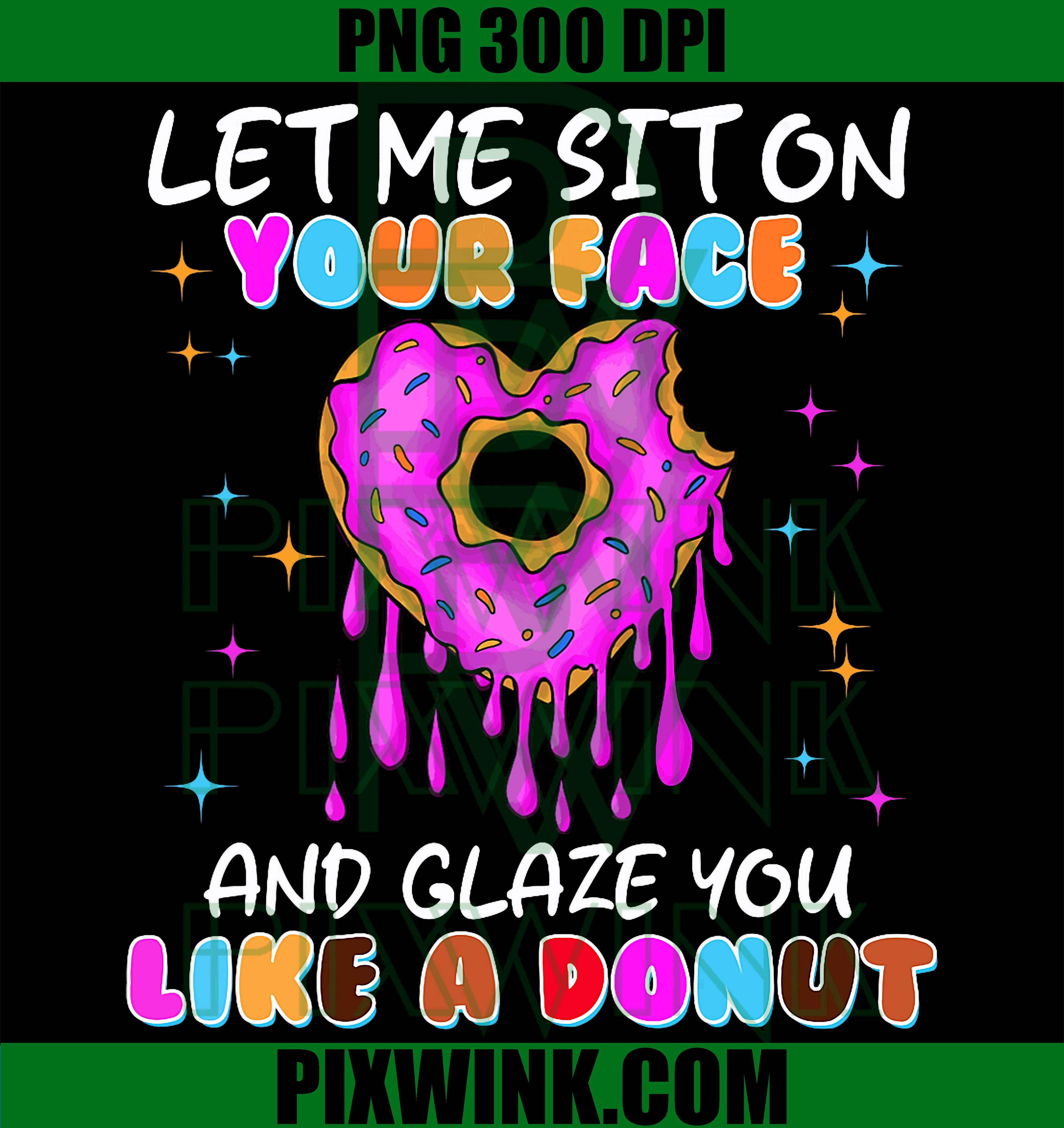 Funny Embarrassing Donut Dirty PNG, Adult Humor PNG