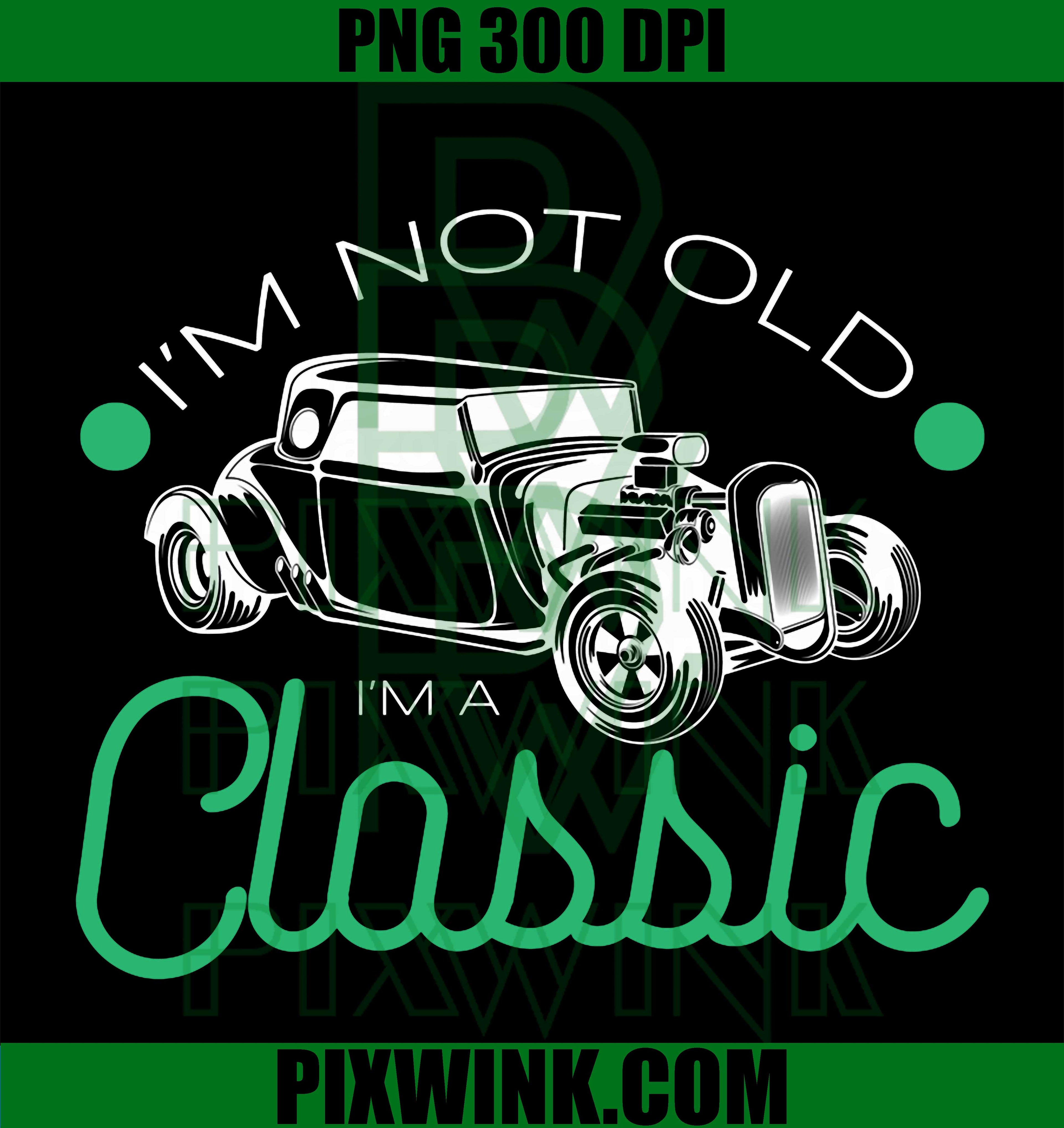 Ich Bin Ein Klassiker PNG, Vintage Car German Quote PNG Retro Auto Design