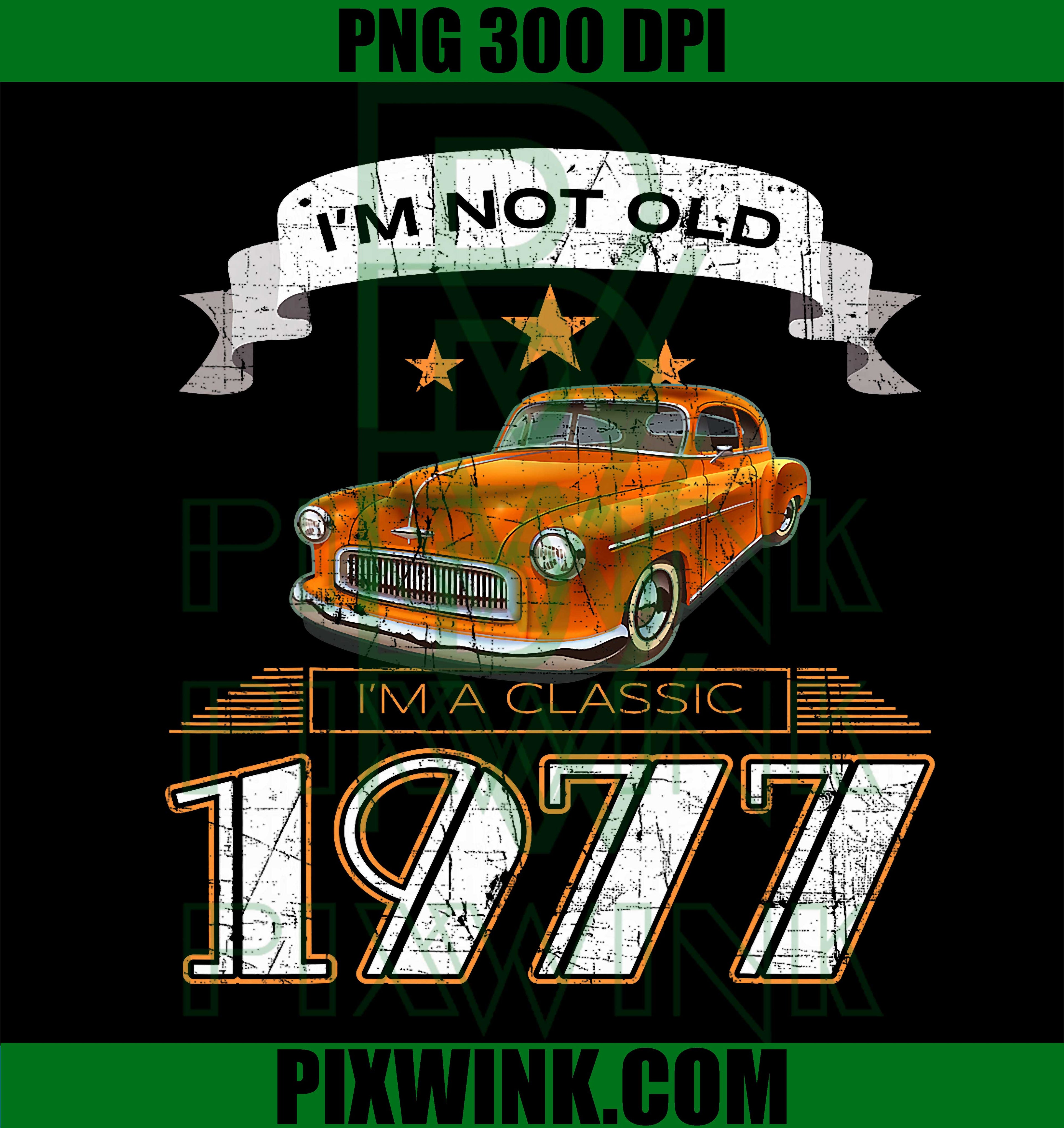 Ich Bin Ein Klassiker 1977 PNG, Vintage Car German Quote PNG Retro Auto Design