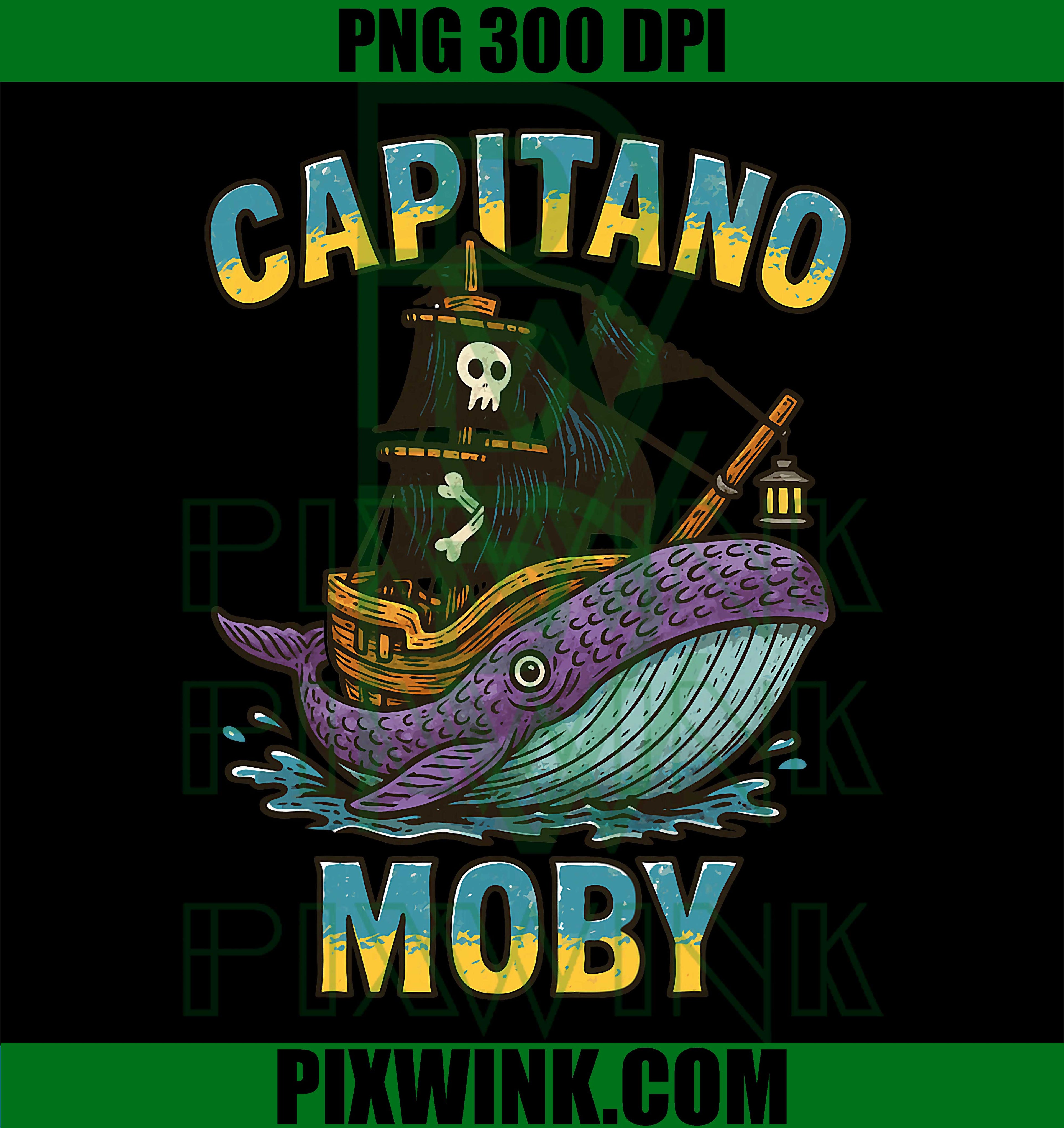 Brain Rot Kids Meme PNG, Italian Brainrot Capitano Moby PNG