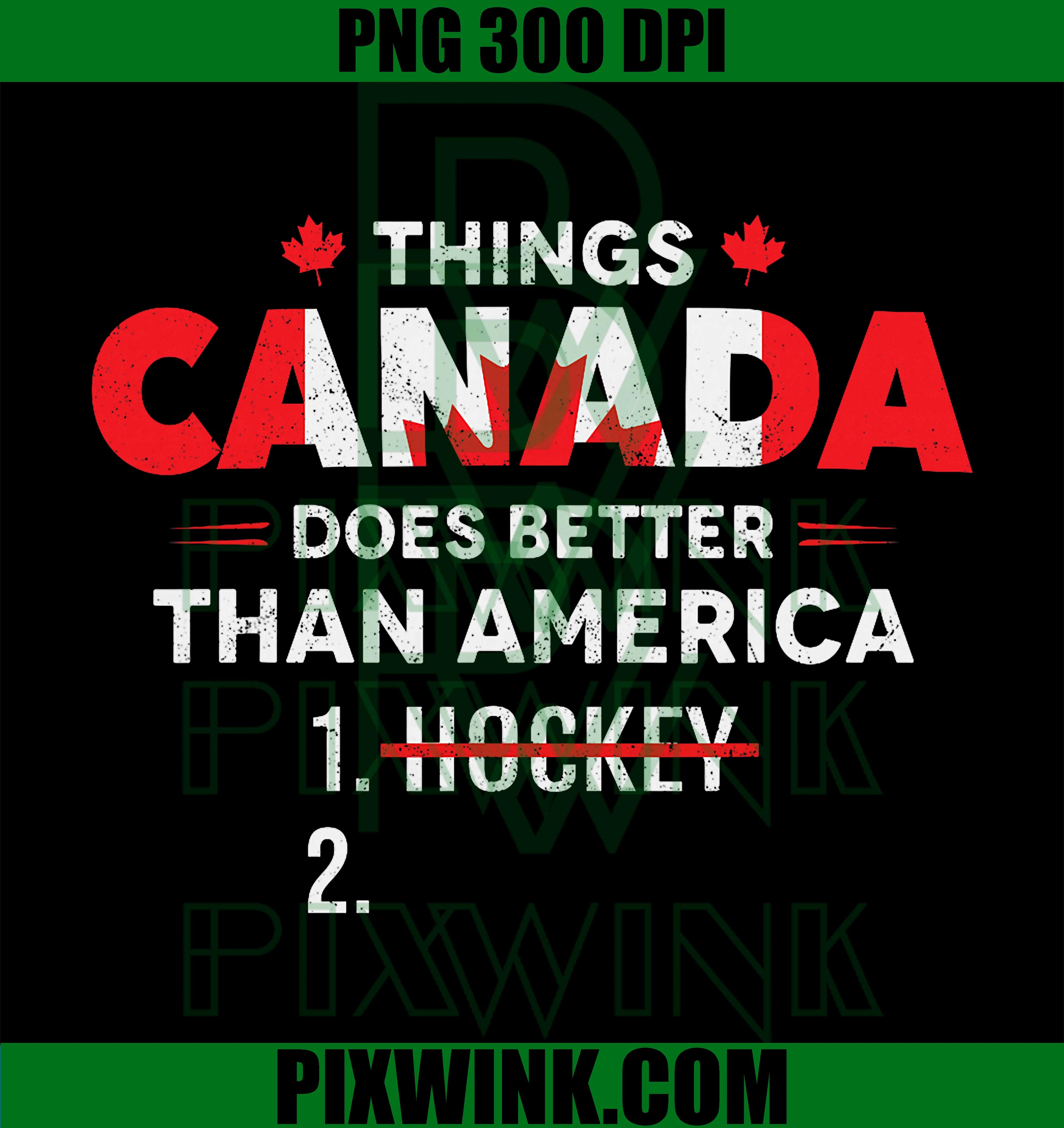 Canada Hockey Funny PNG, Canada Hockey Quote PNG, Canada Hockey Meme PNG
