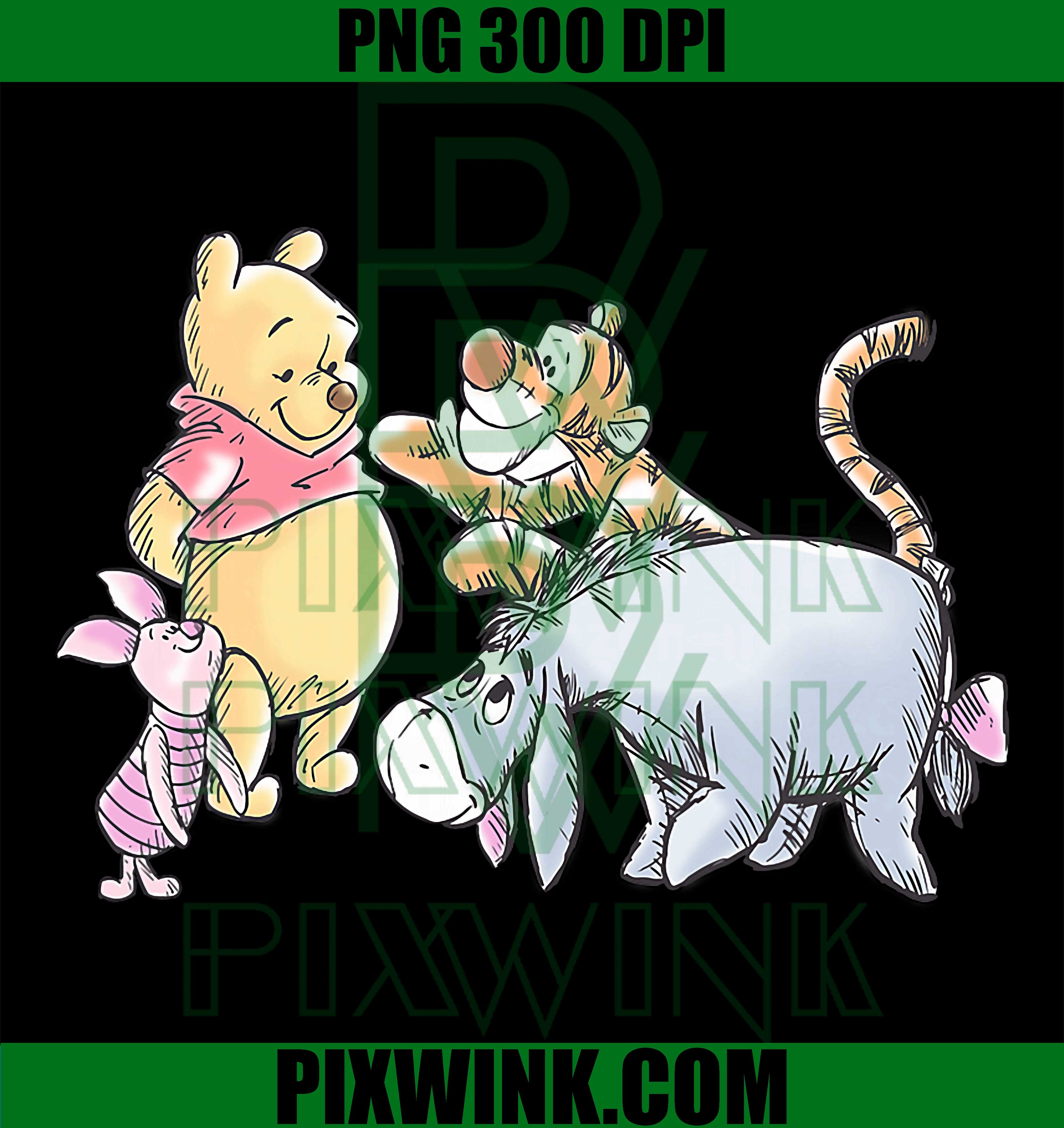 Disney Winnie The Pooh Awesome Friends PNG