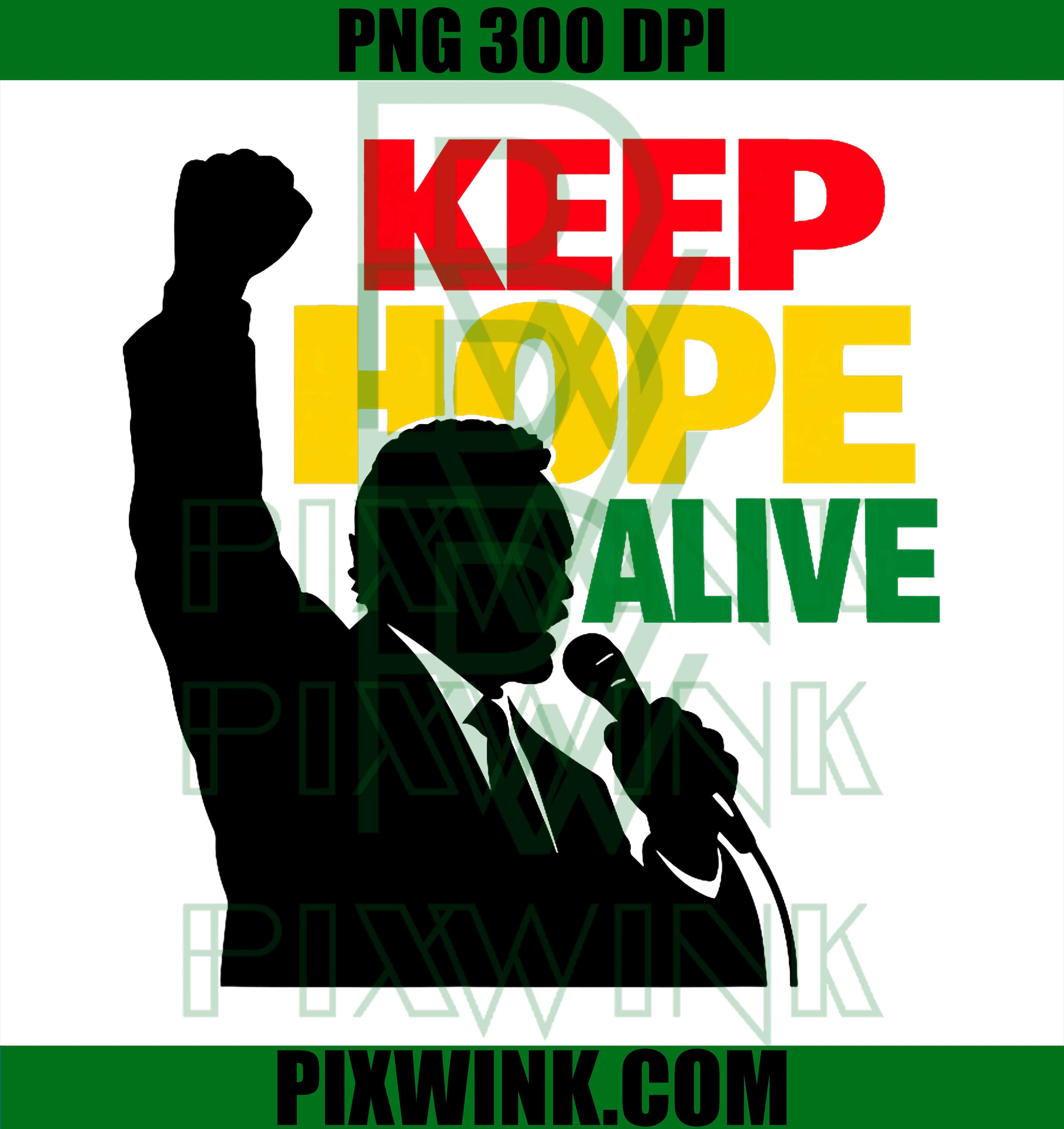 Keep Hope Alive PNG, Inspirational Quote Graphic PNG, Positive Motivation Design PNG