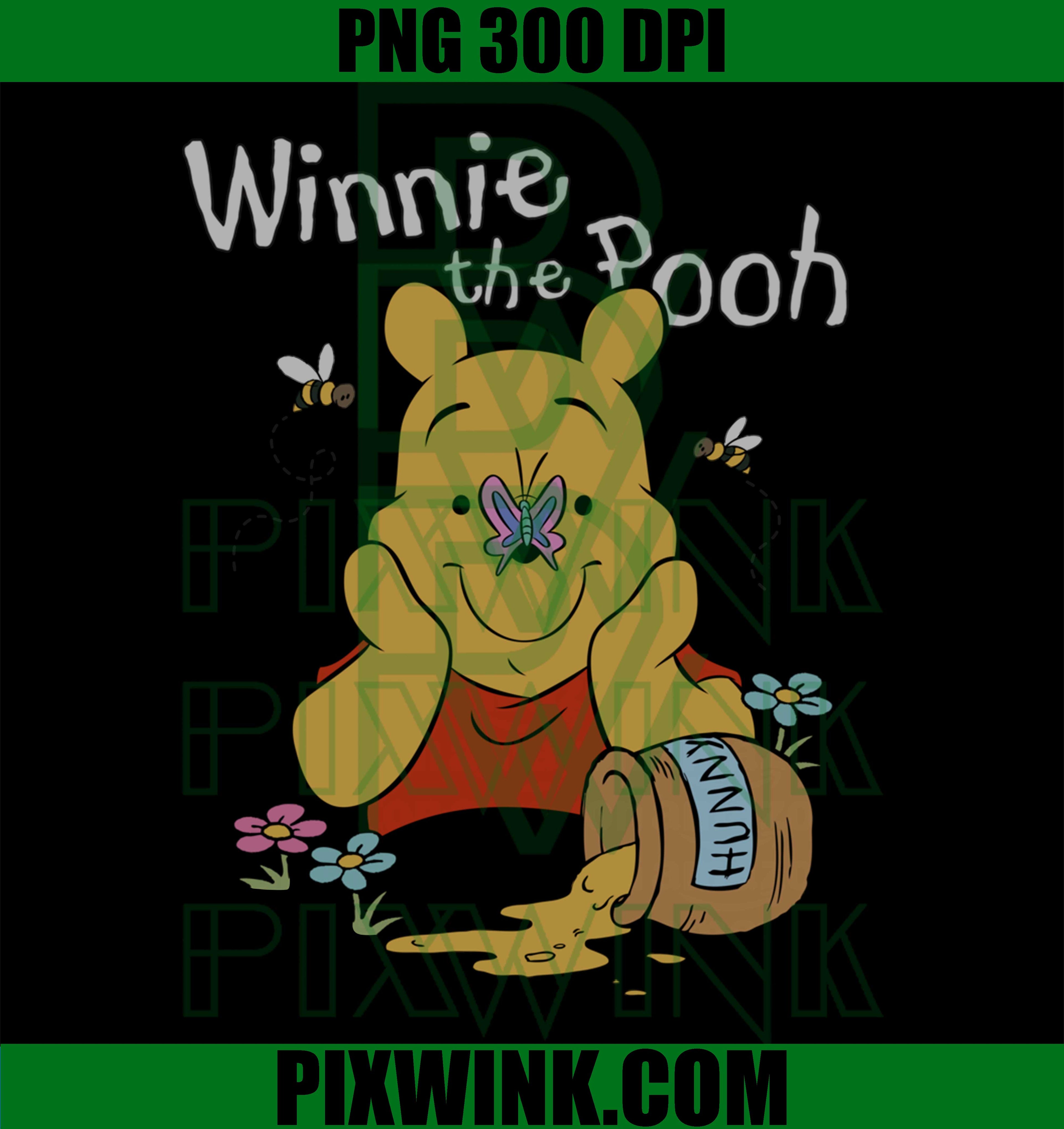 Disney Winnie The Pooh Butterfly Nose PNG
