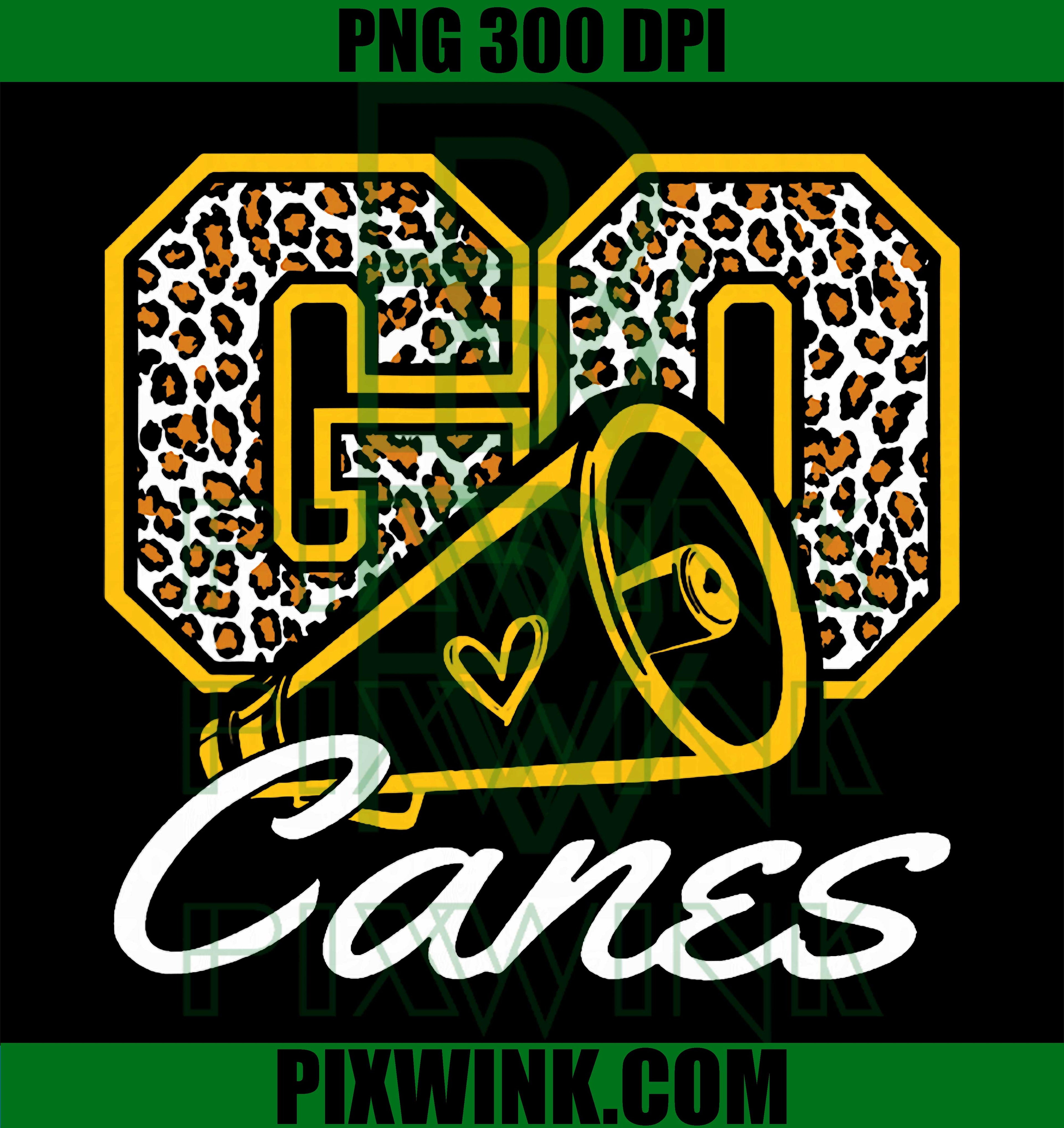 Canes Personalized Sports PNG, Custom Team Name Design PNG