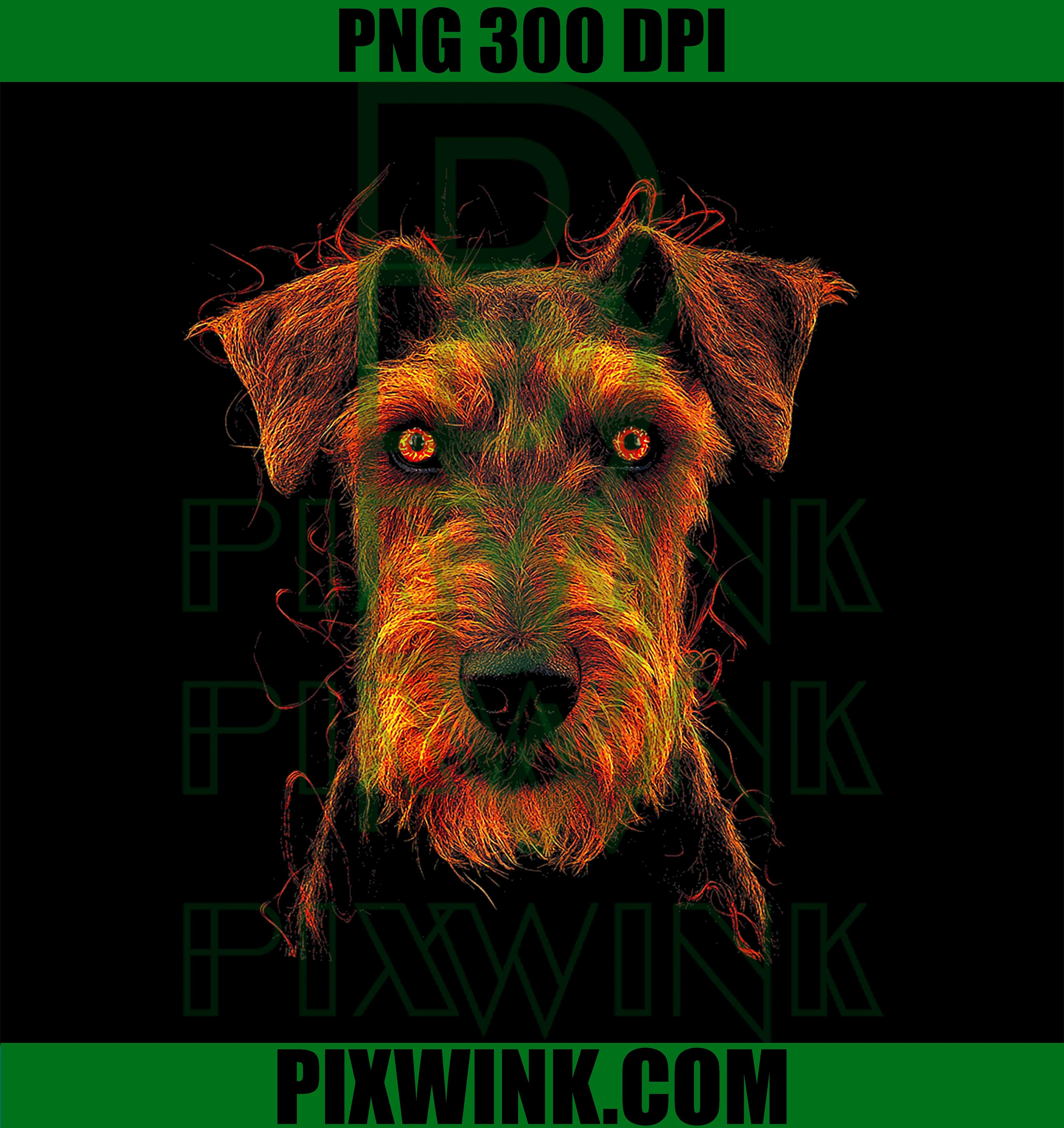 Airedale Terrier Dog Graphic, Pet Artwork Airedale Terrier PNG