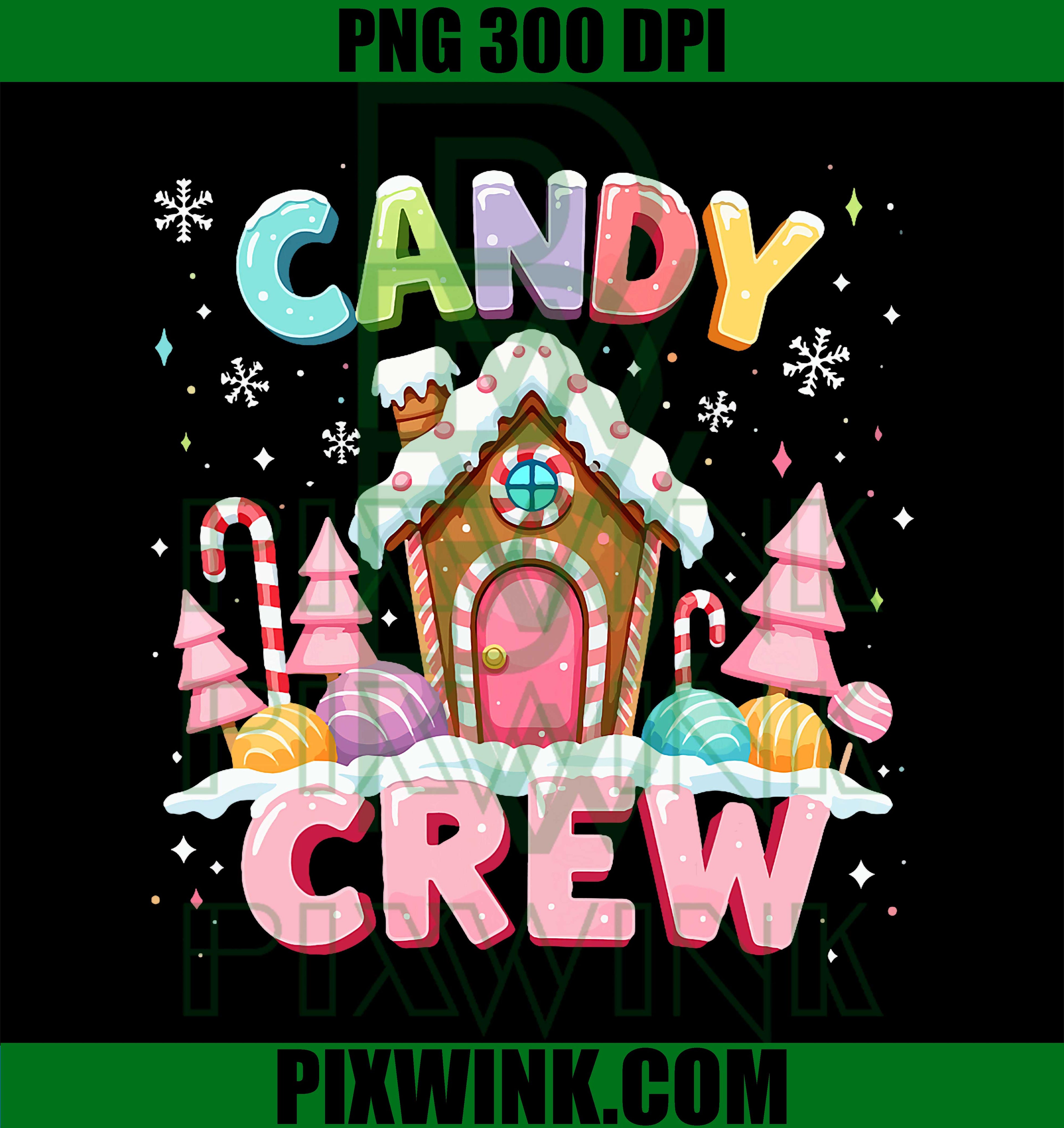 Candy Land Candy Crew, Sweetie Candy Squad Xmas PNG