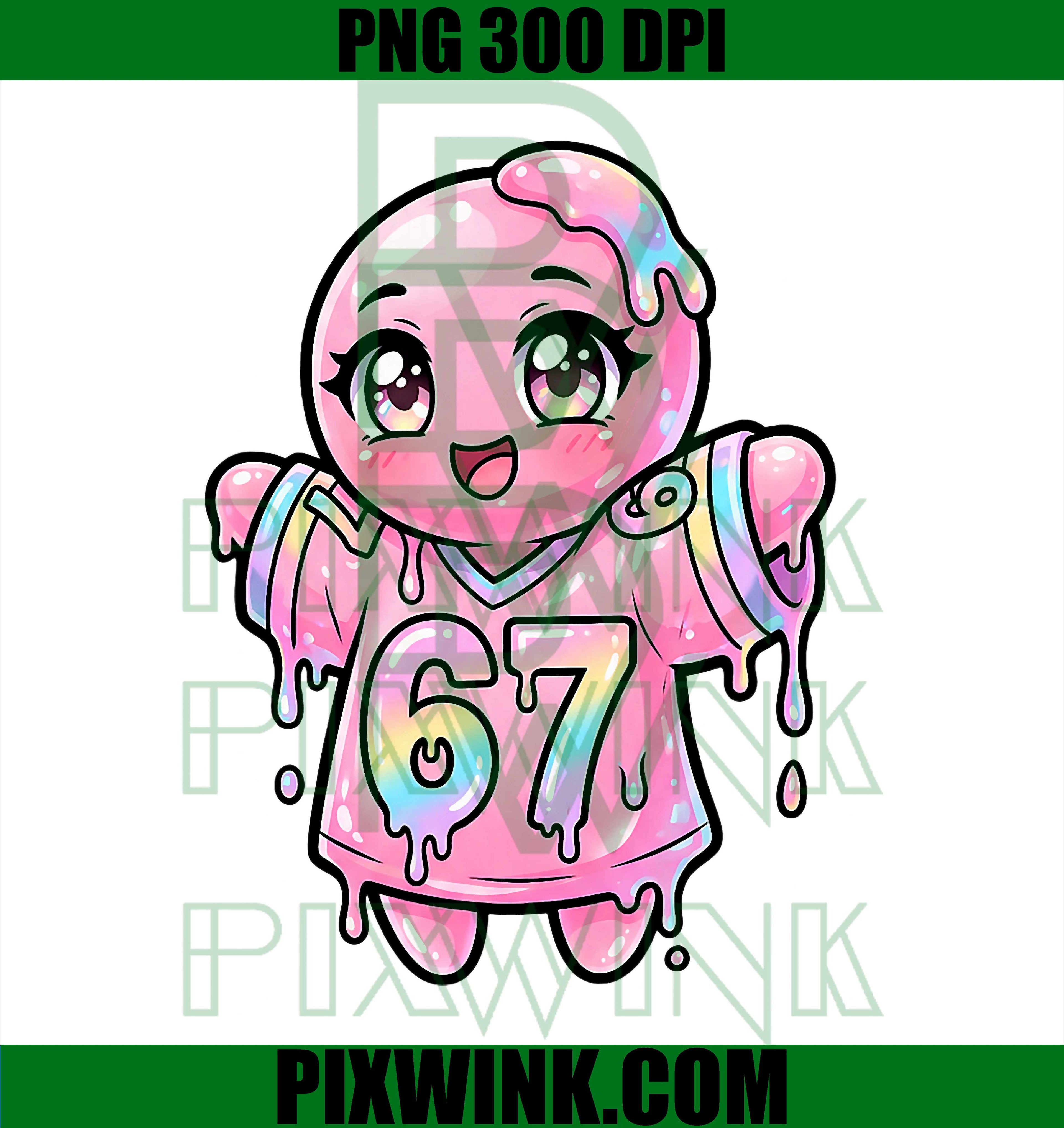 67 Kawaii Mascot Cute Pastel Character PNG