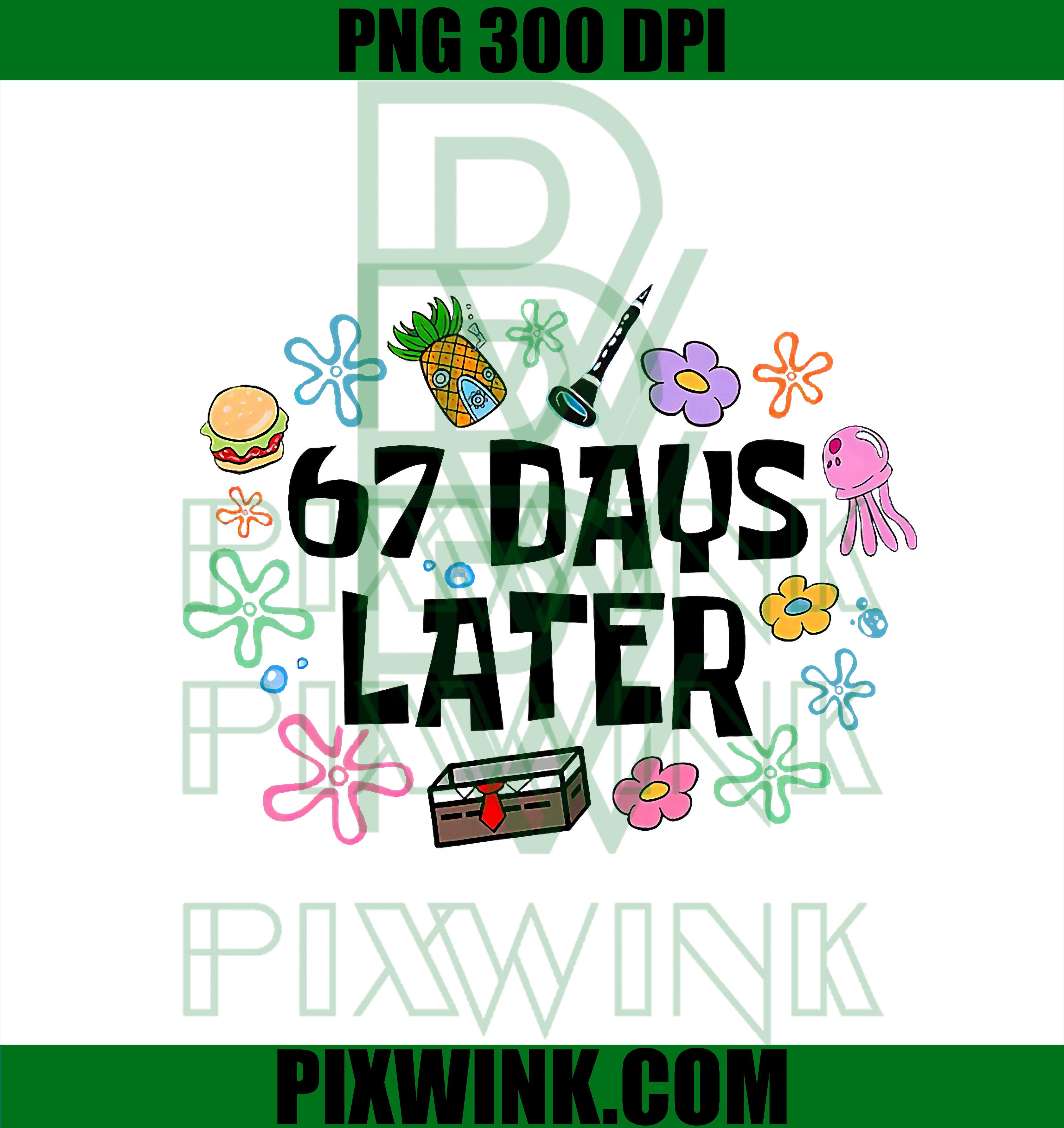 67 Days Later Six Seven Meme School PNG