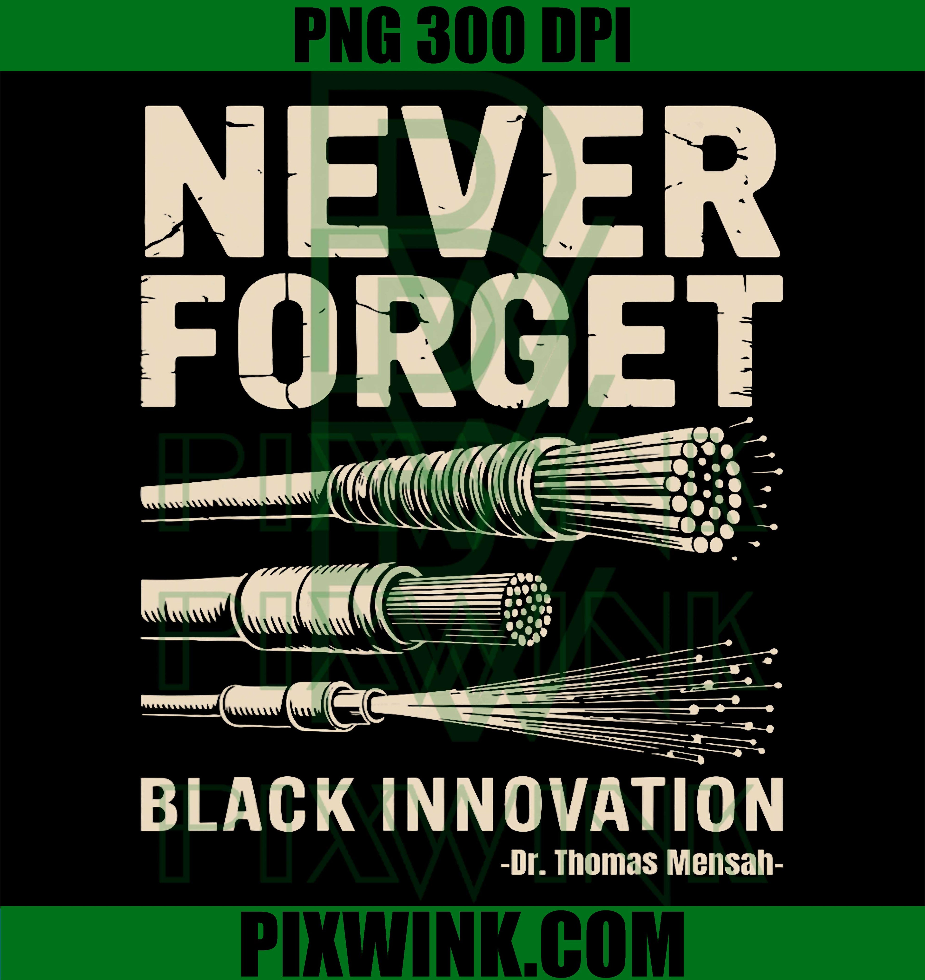 Black Innovation PNG, Fiber Optics Art PNG, Black History Month PNG