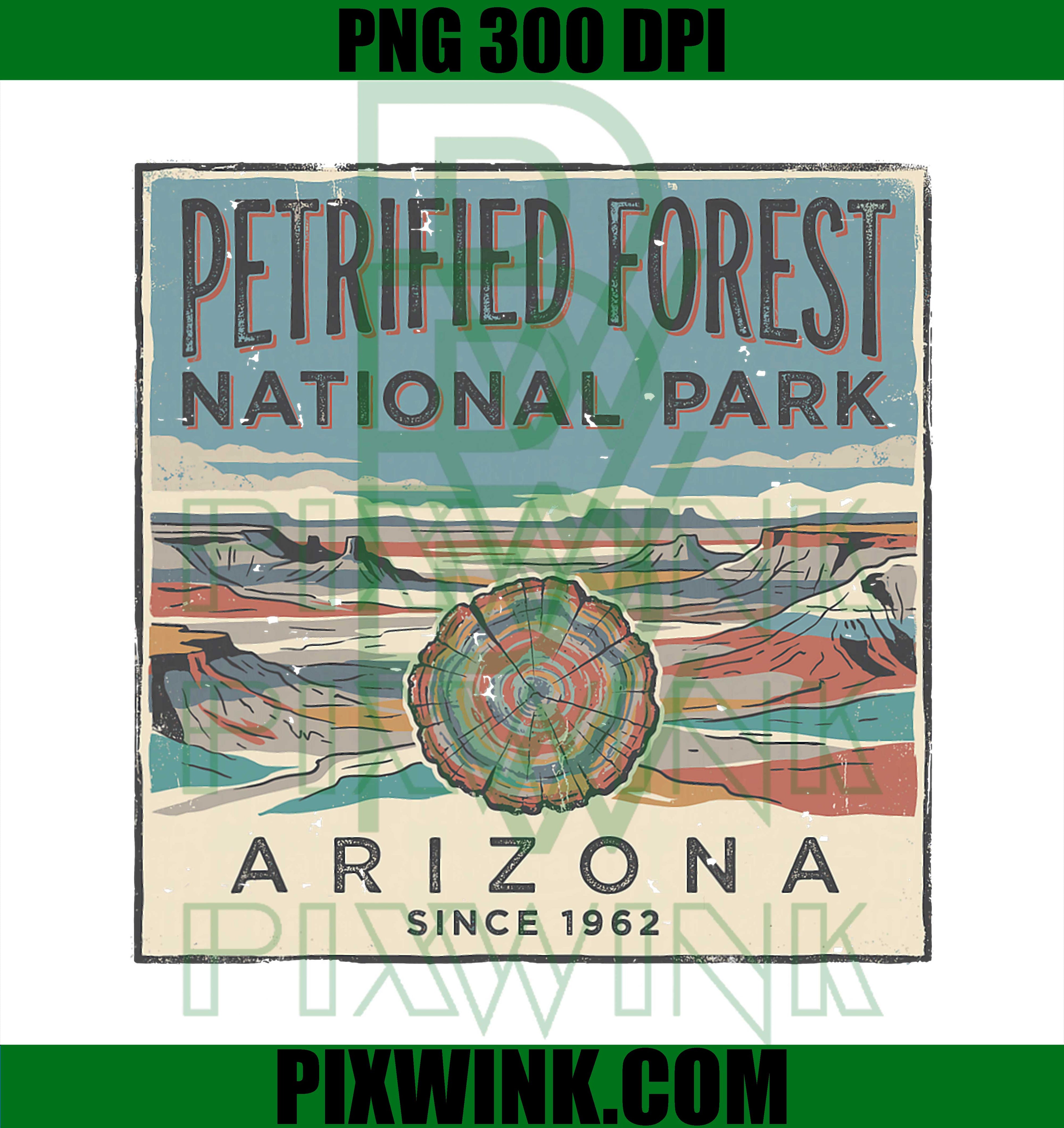 Petrified Forest Arizona PNG, National Park PNG, Outdoors Nature PNG