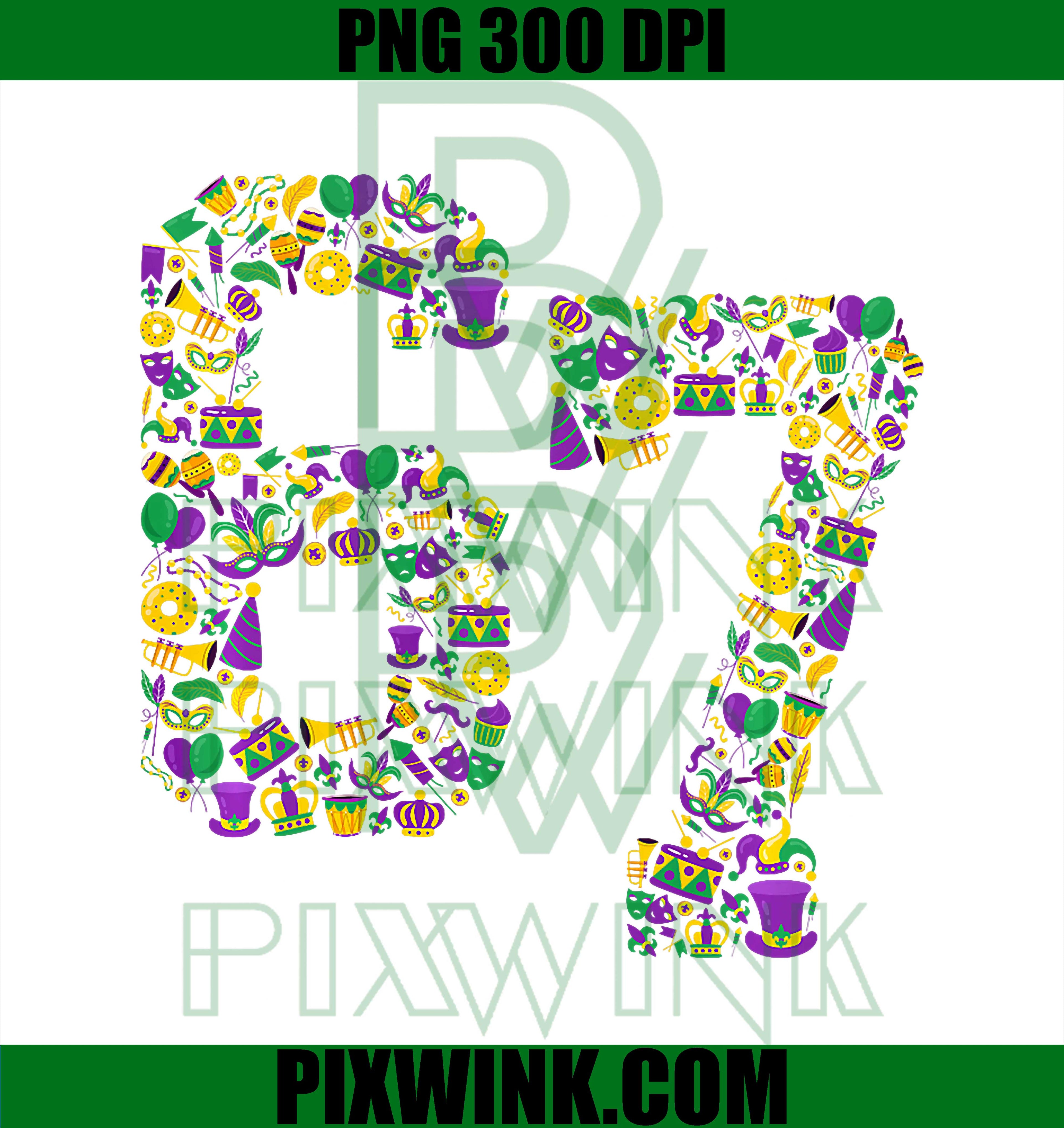 Six Seven 6 7 Meme Mardi Gras Jester Hat & Mask Fat Tuesday PNG