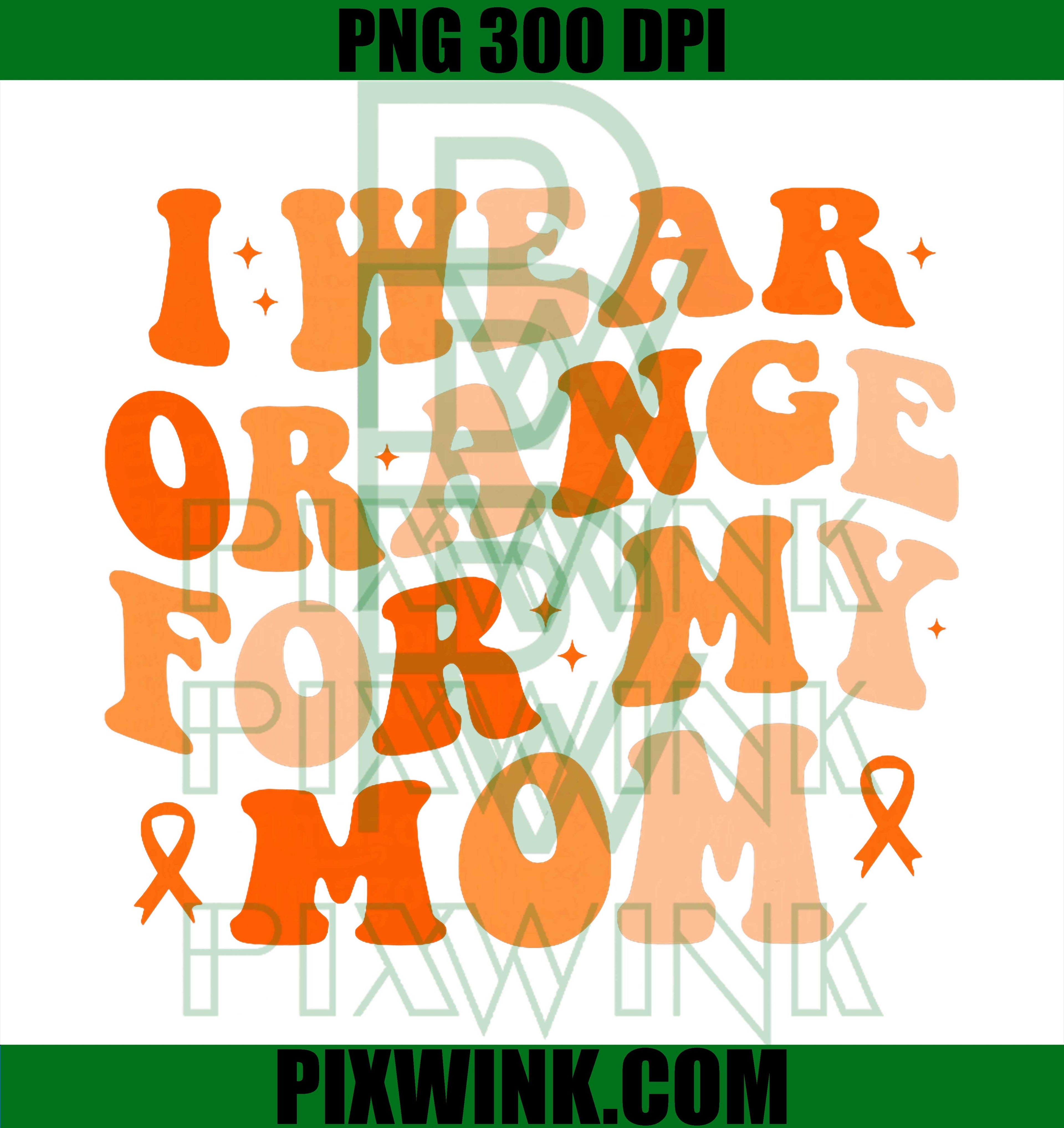MS Awareness PNG, Multiple Sclerosis Awareness PNG, Wear Orange PNG