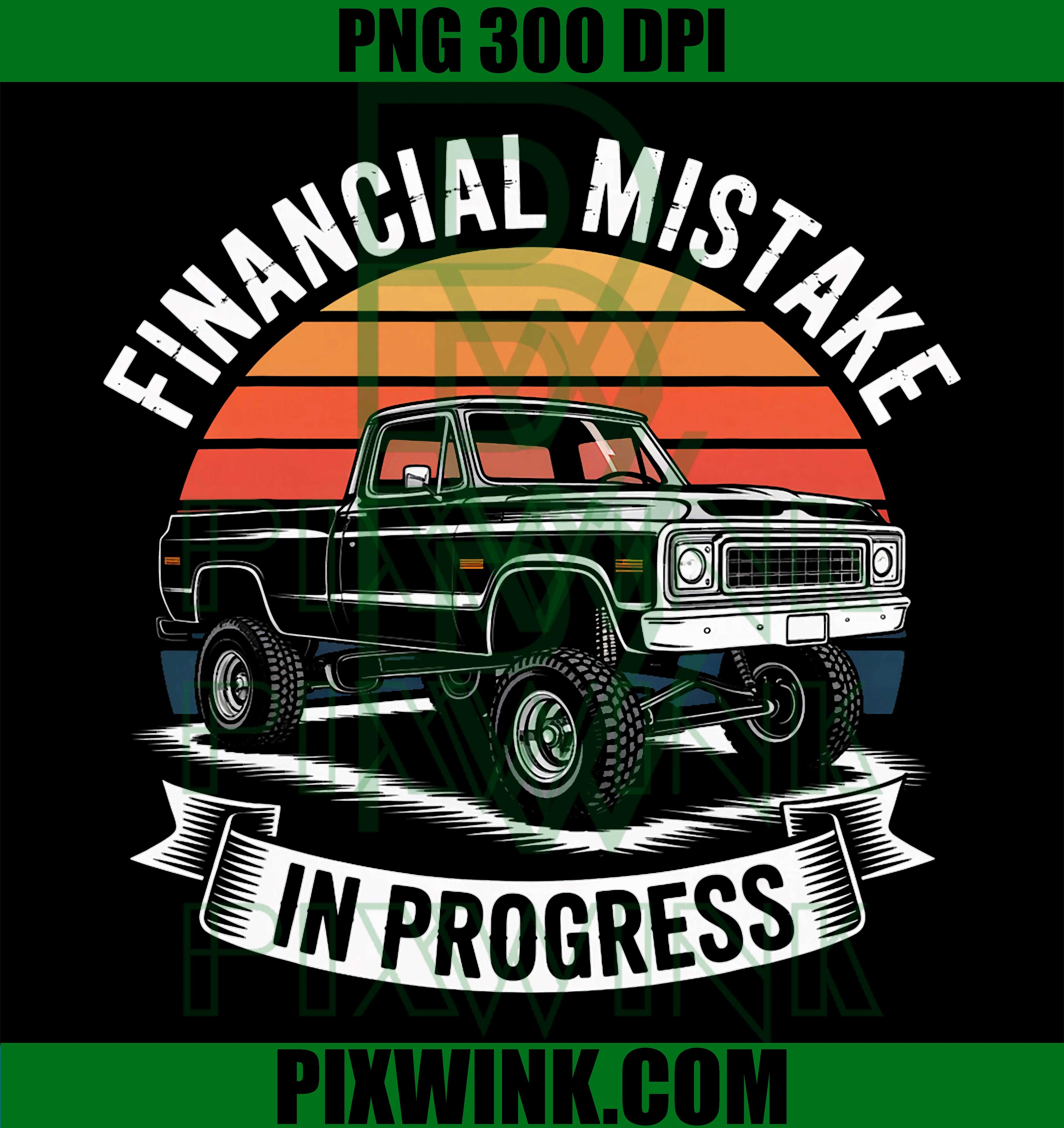 Pickup Truck PNG, Financial Mistake In Progress PNG, Car Lovers PNG