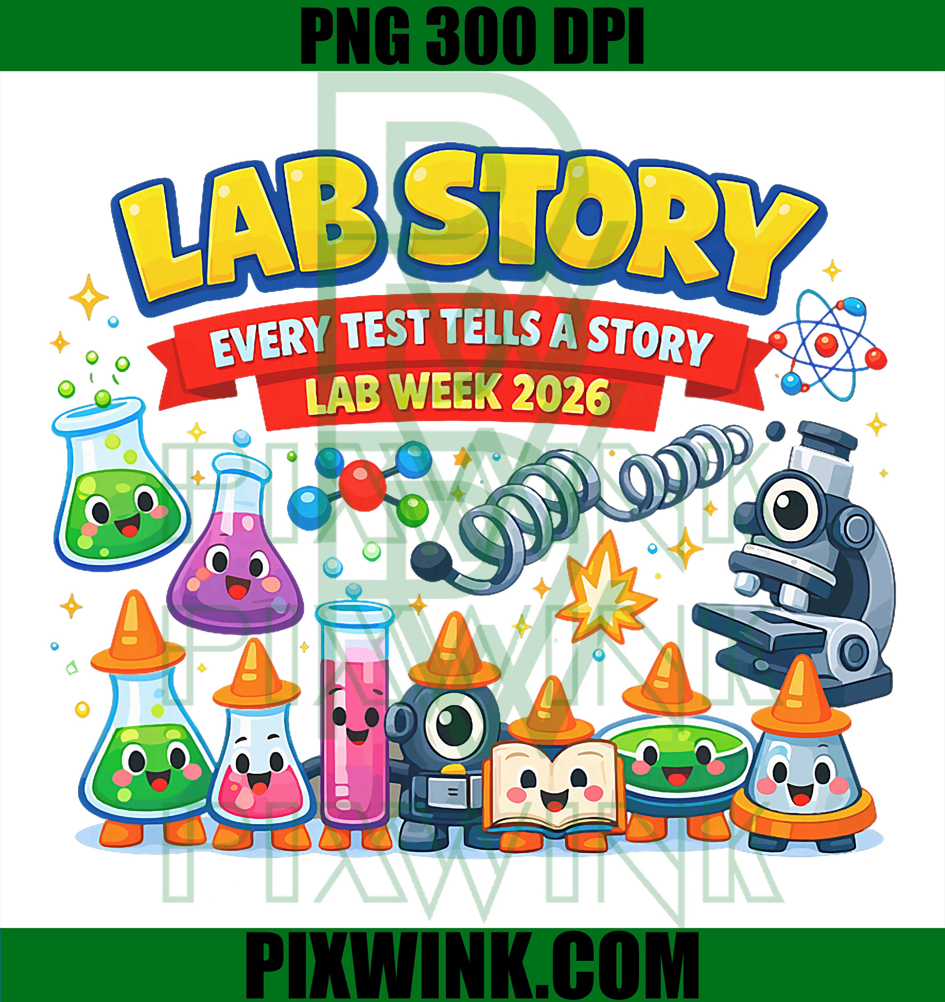 Lab Story PNG, Every Test Tells A Story PNG, Phlebotomist PNG