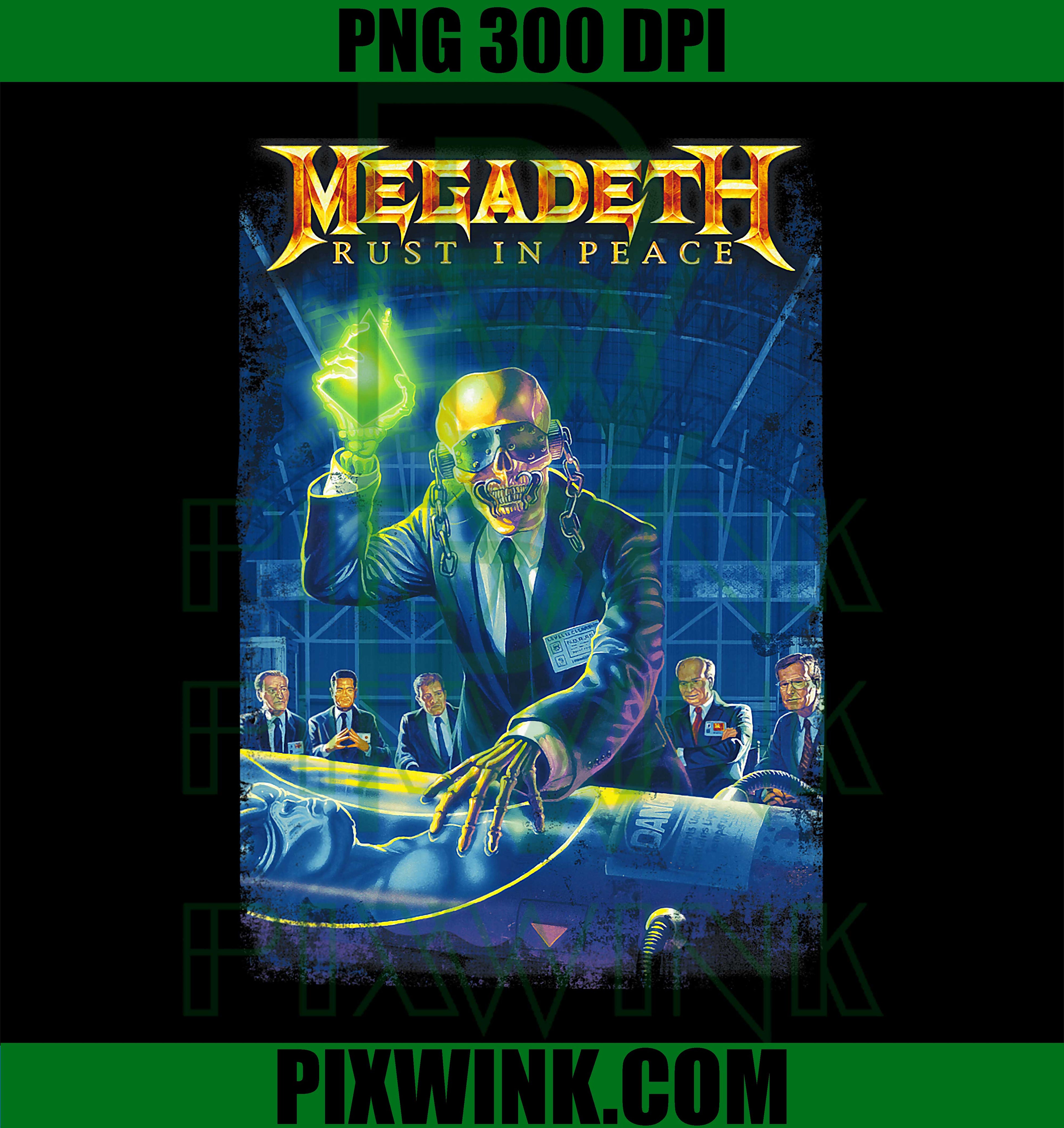 Megadeth, Rust in Peace PNG