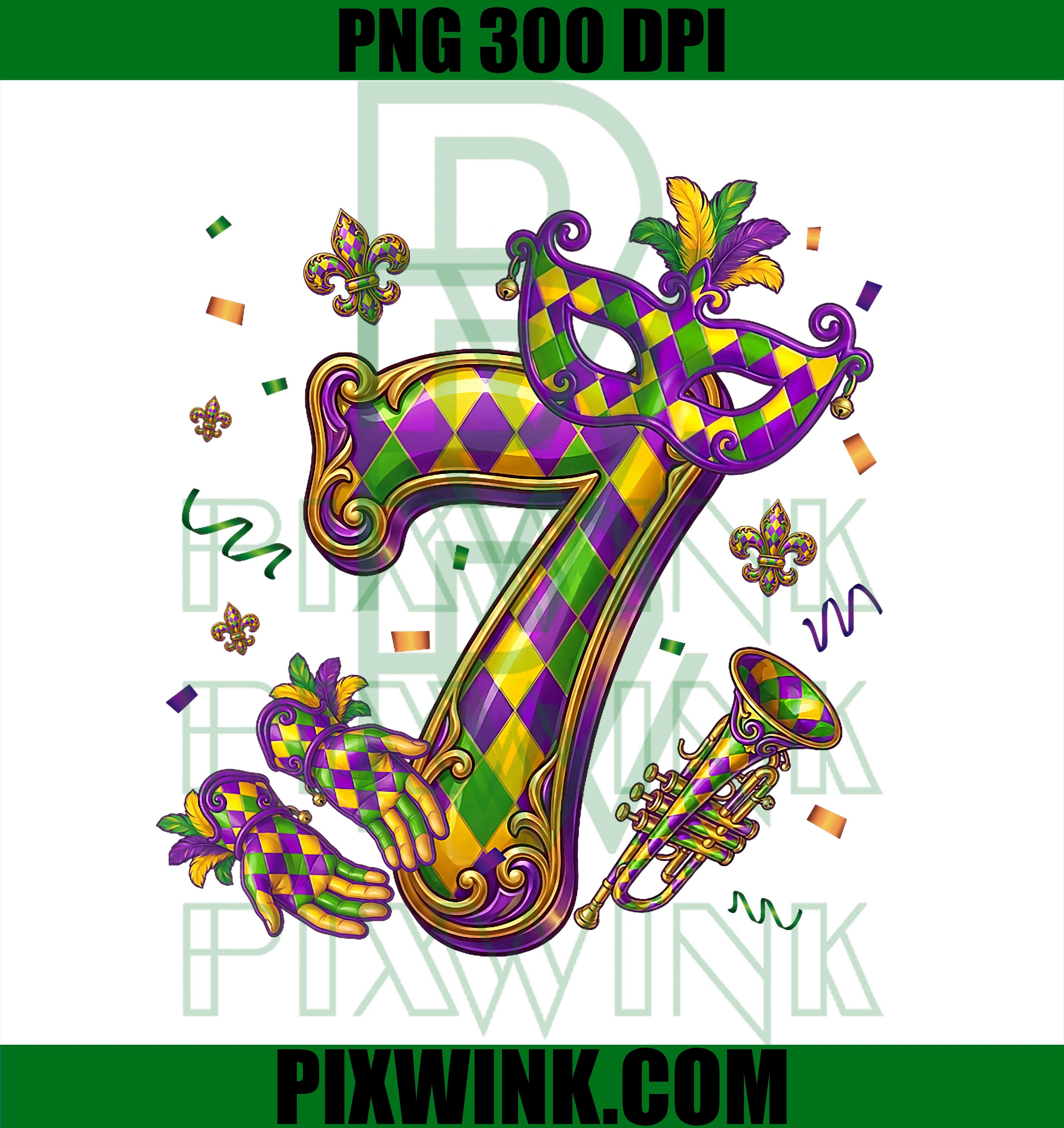 Six Seven 6 7 Meme Matching Couples Mardi Gras Fat Tuesday PNG