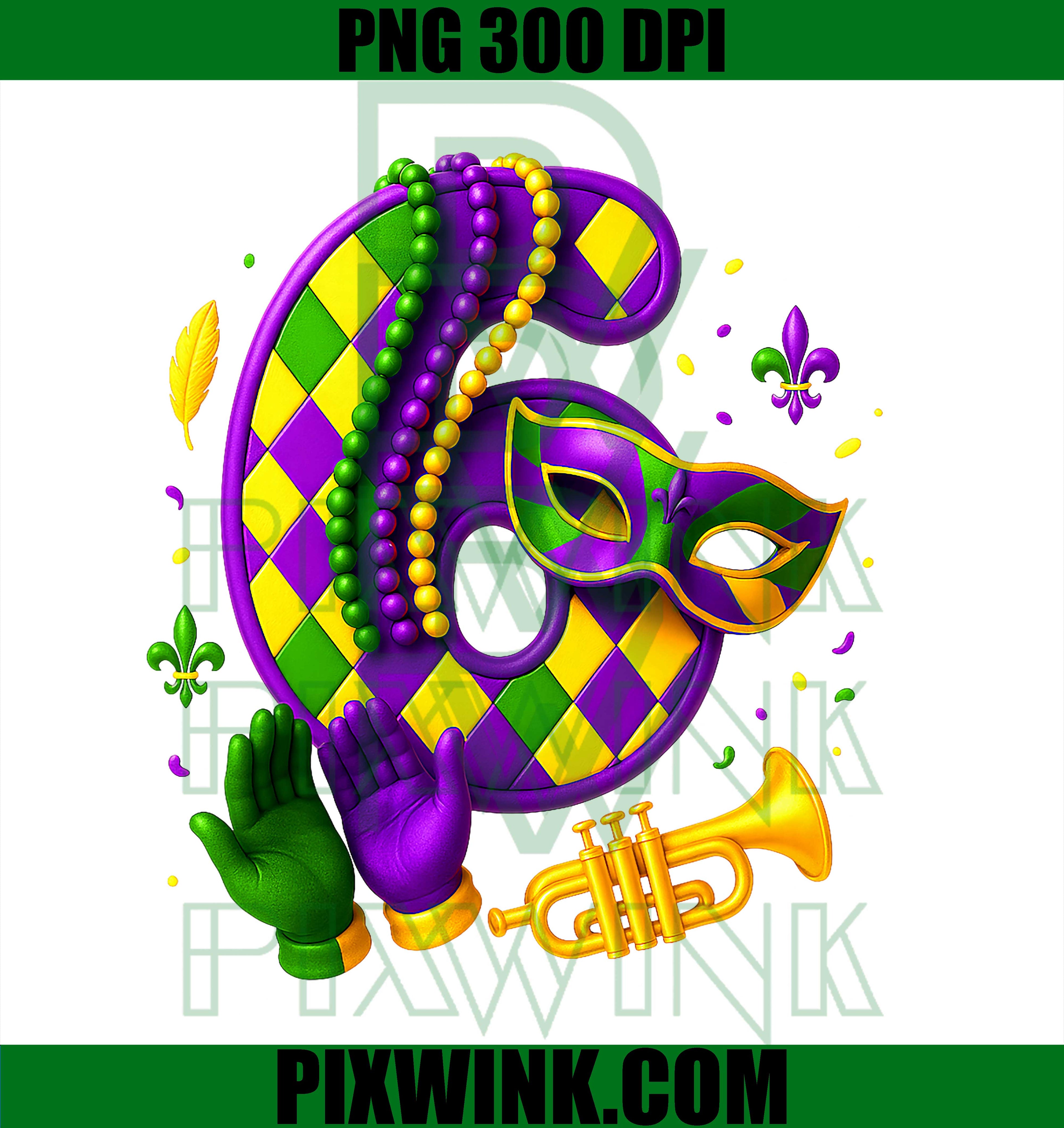 Six Seven 6 7 Meme Matching Couples Mardi Gras Fat Tuesday PNG