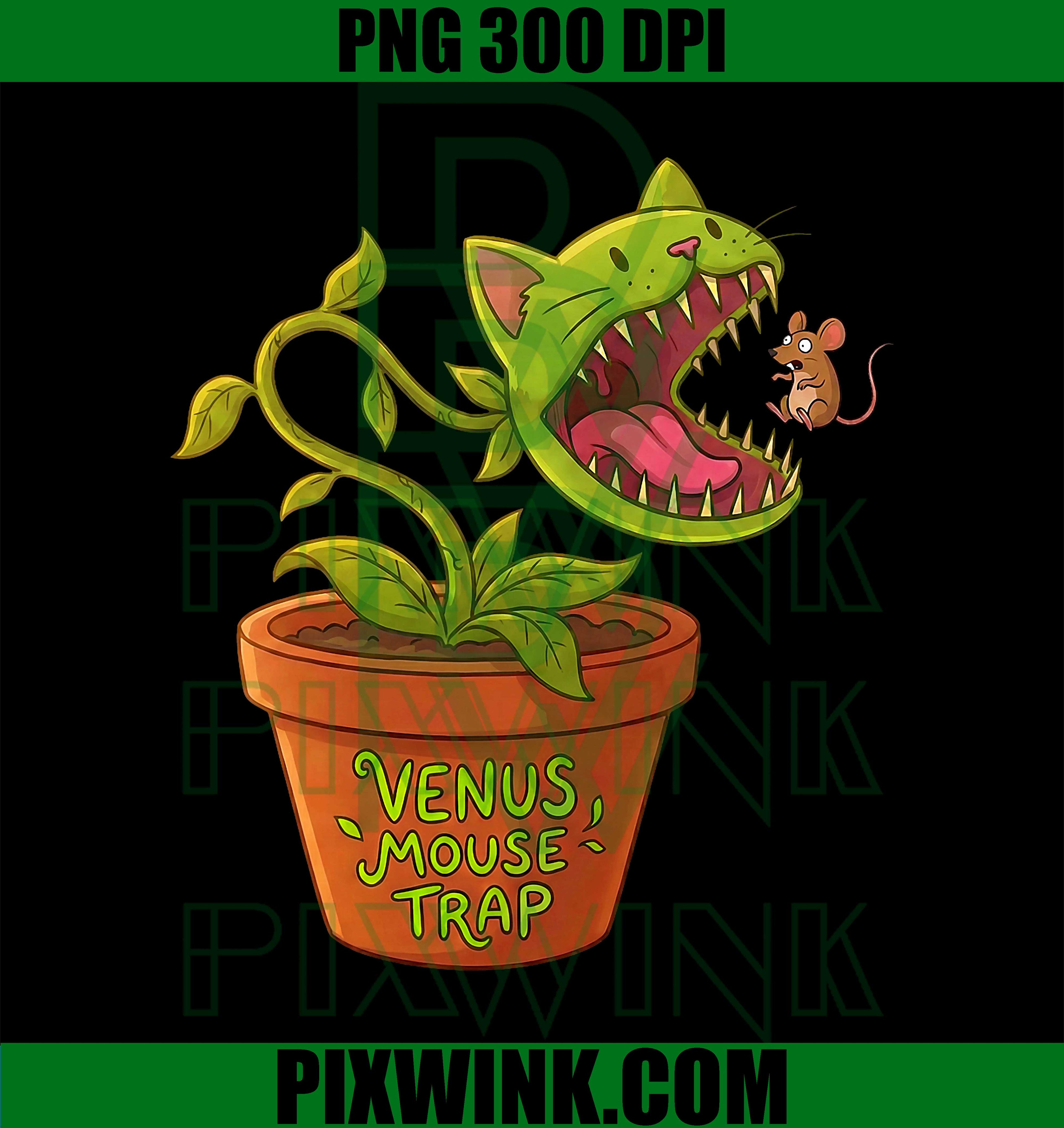 Funny Cat and Mouse PNG, Venus Mouse Trap Anime Design PNG