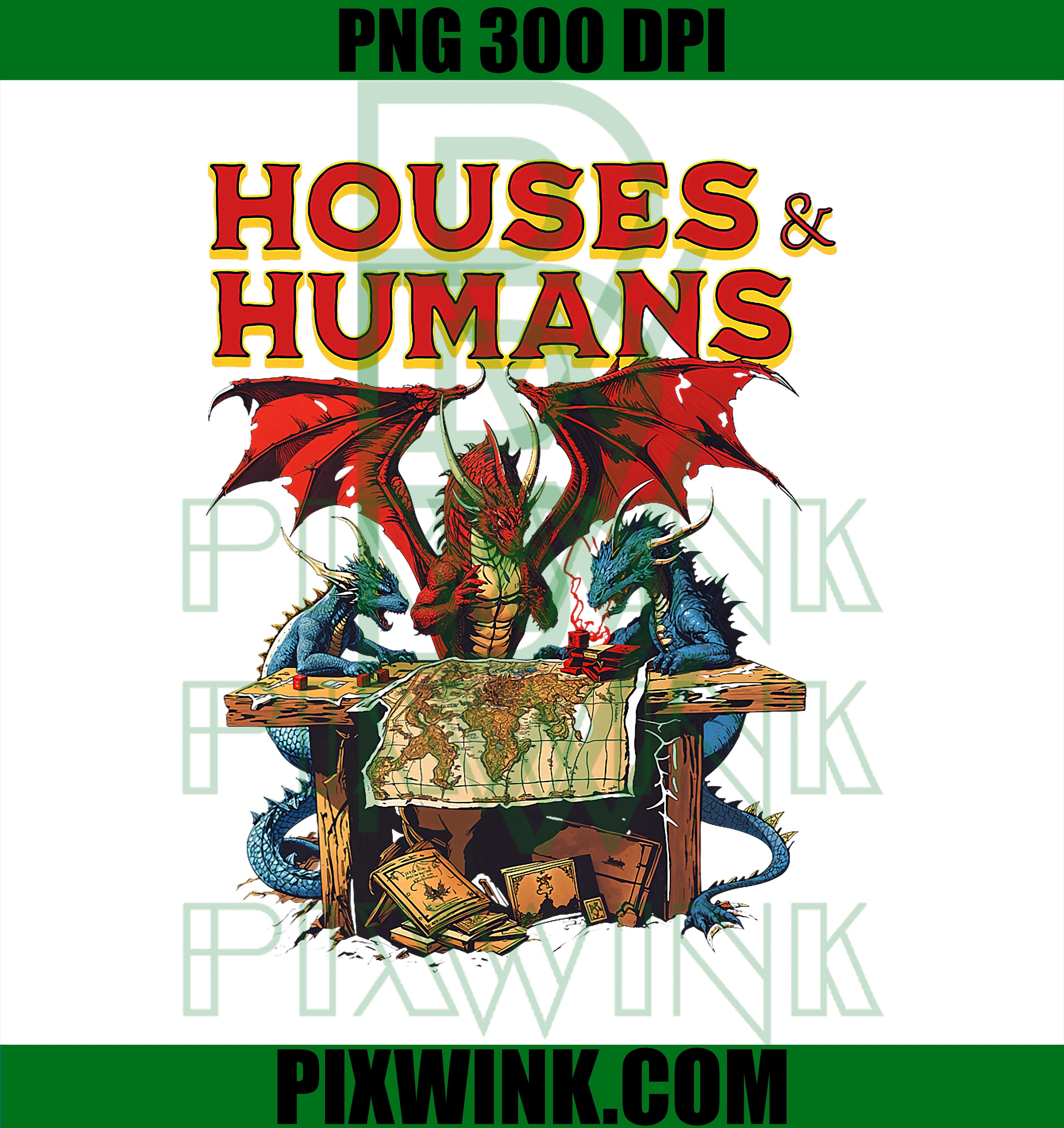 Houses and Humans Vintage Retro PNG, Funny Gamer Gaming PNG