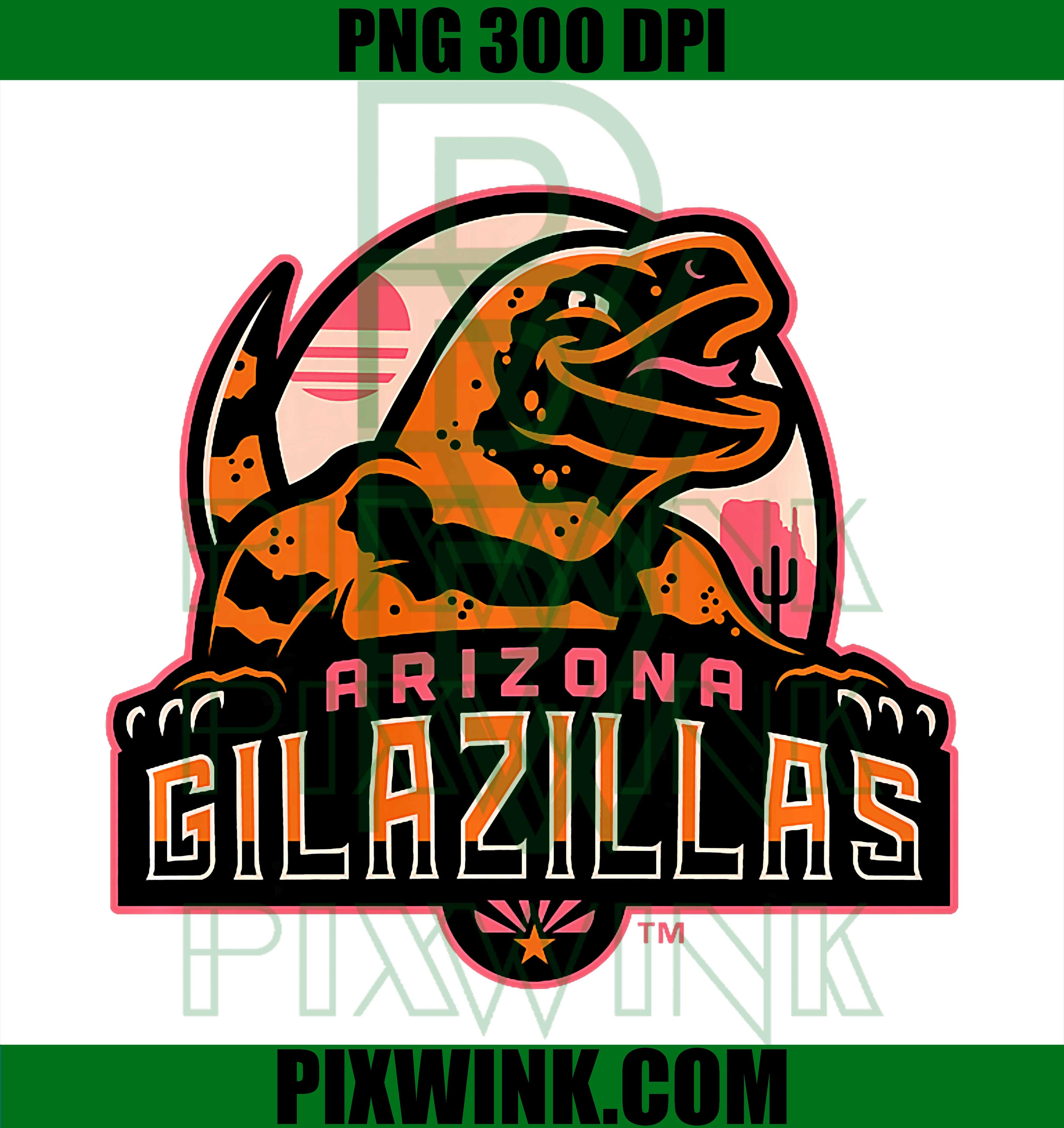 Arizona Gilazillas PNG, NLL UnBOXed Logo PNG, Lacrosse Mascot Art PNG