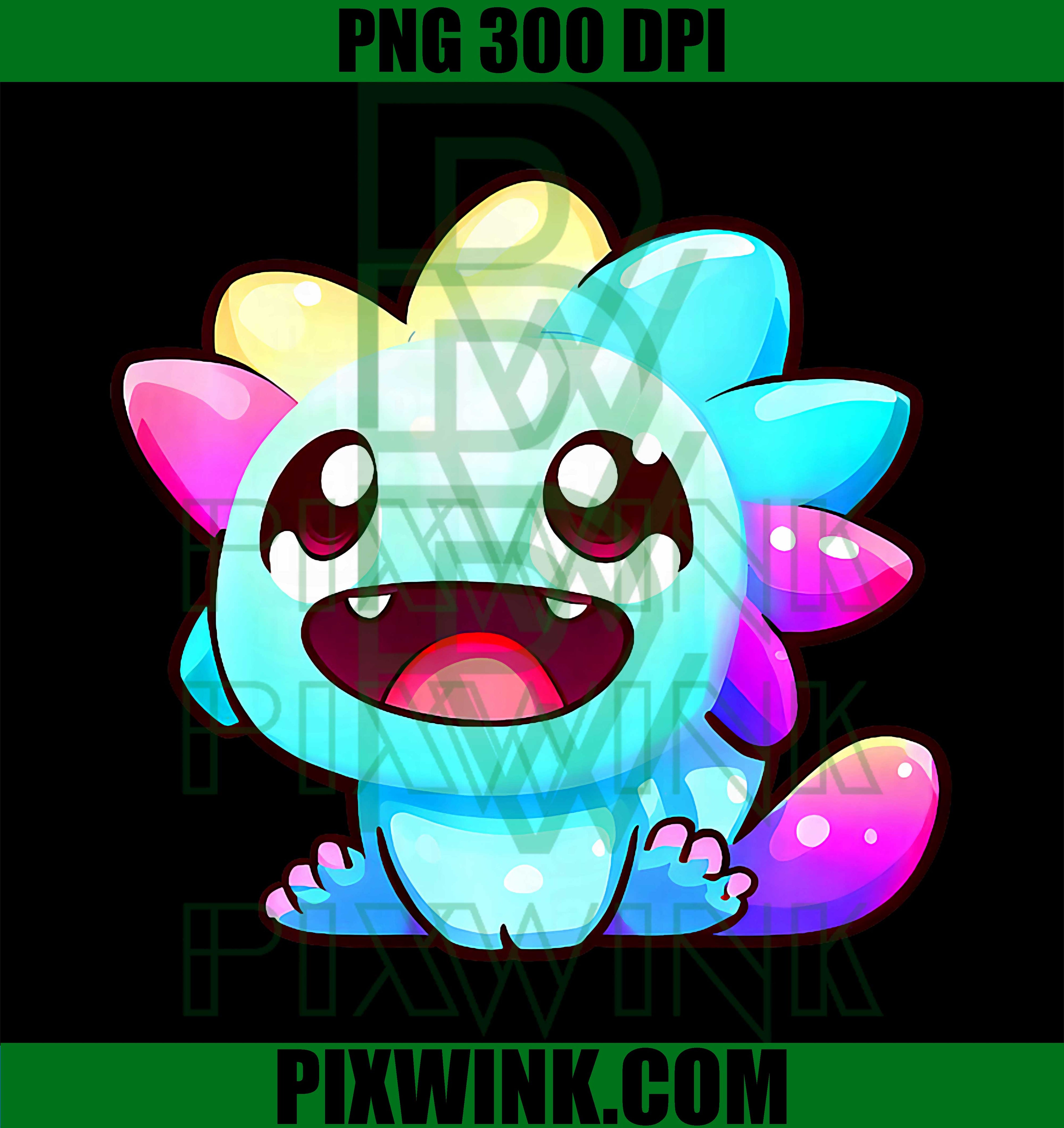 Fun Colorful Dragon PNG, Premium Tri Blend Design PNG