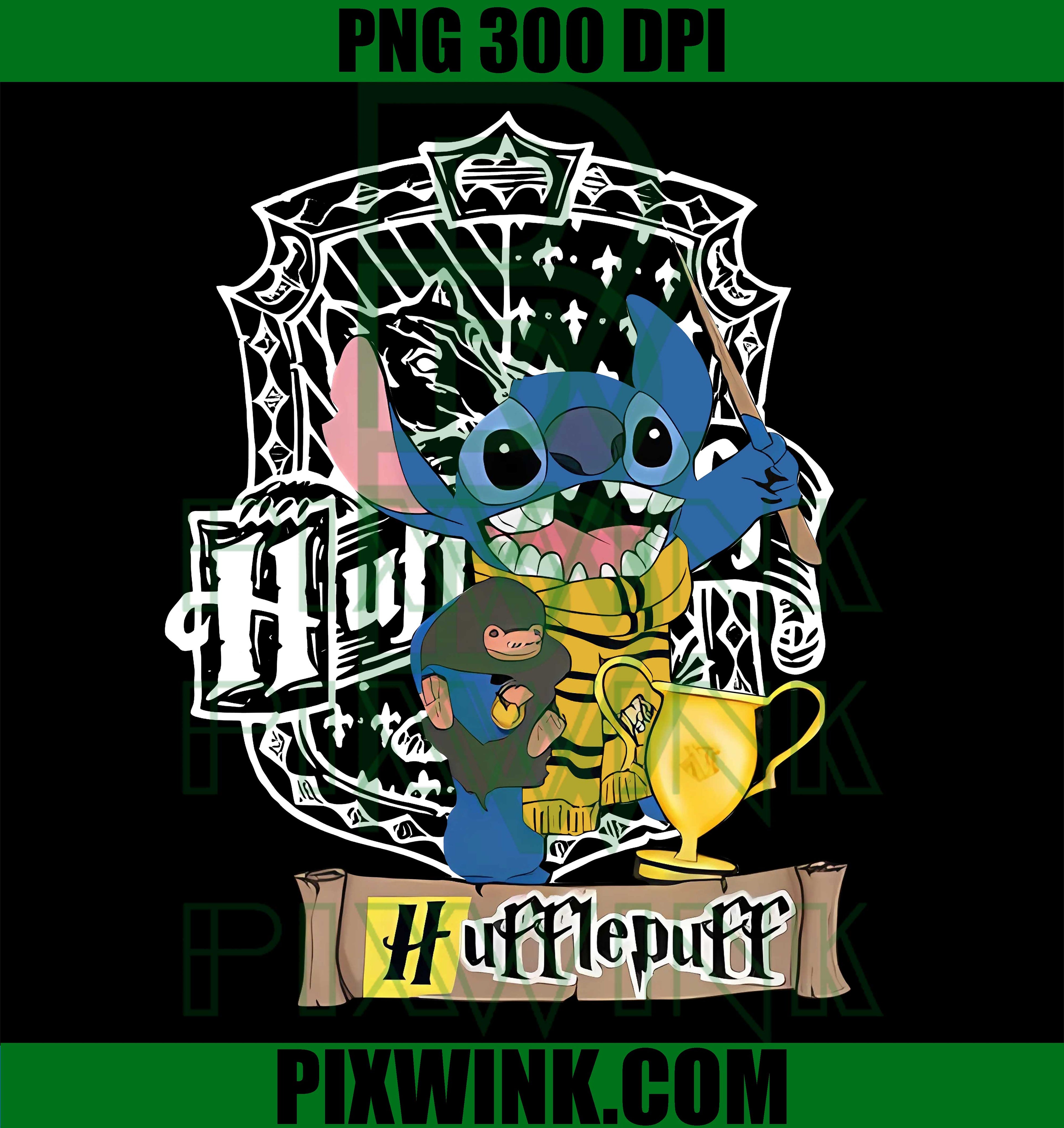 Cute Stitch Hogwarts PNG, Wizard Stitch PNG, Magical Potter Digital PNG