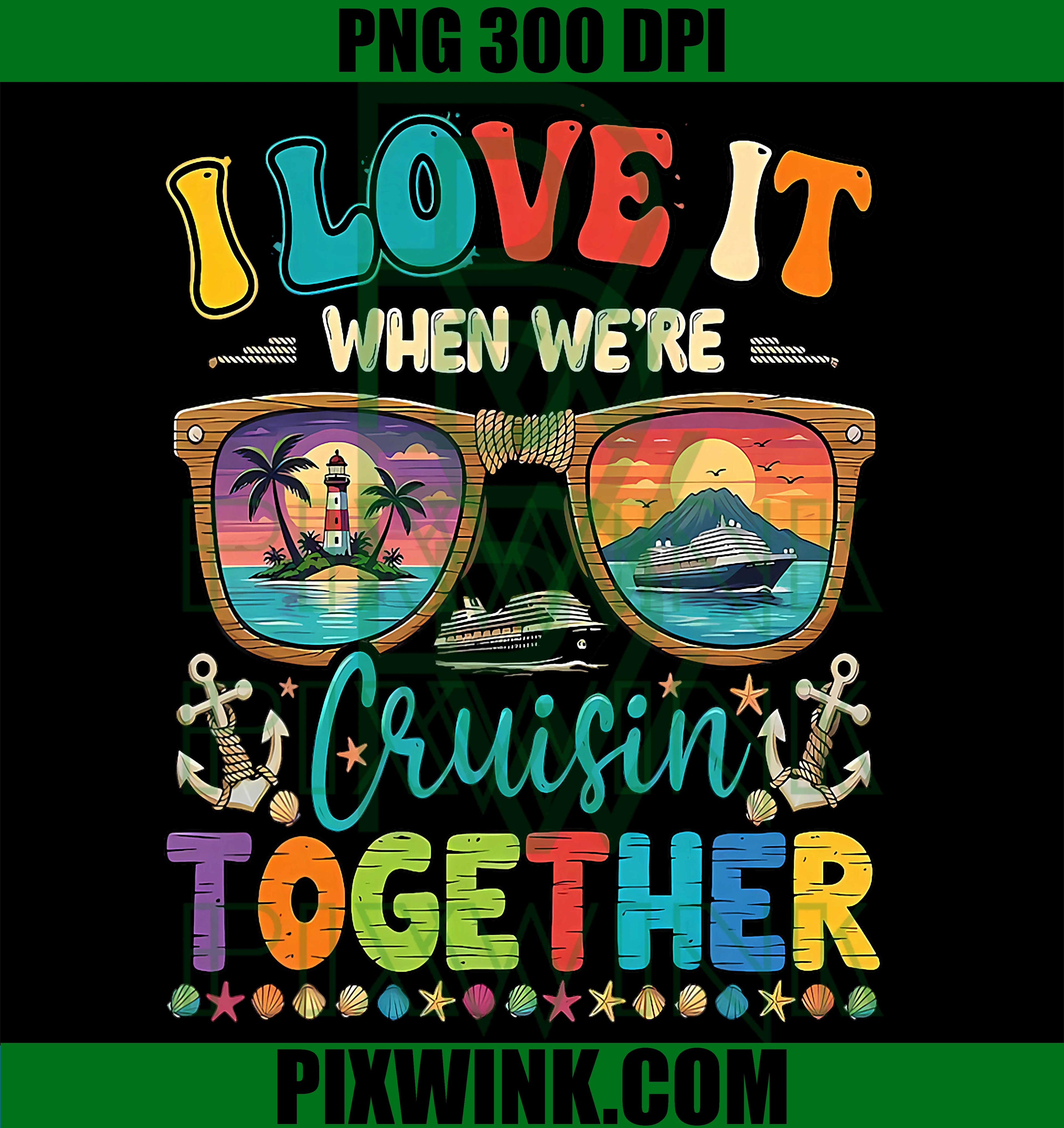 Cruise Squad 2026 Vacation PNG, Cruising Together Travel Design PNG