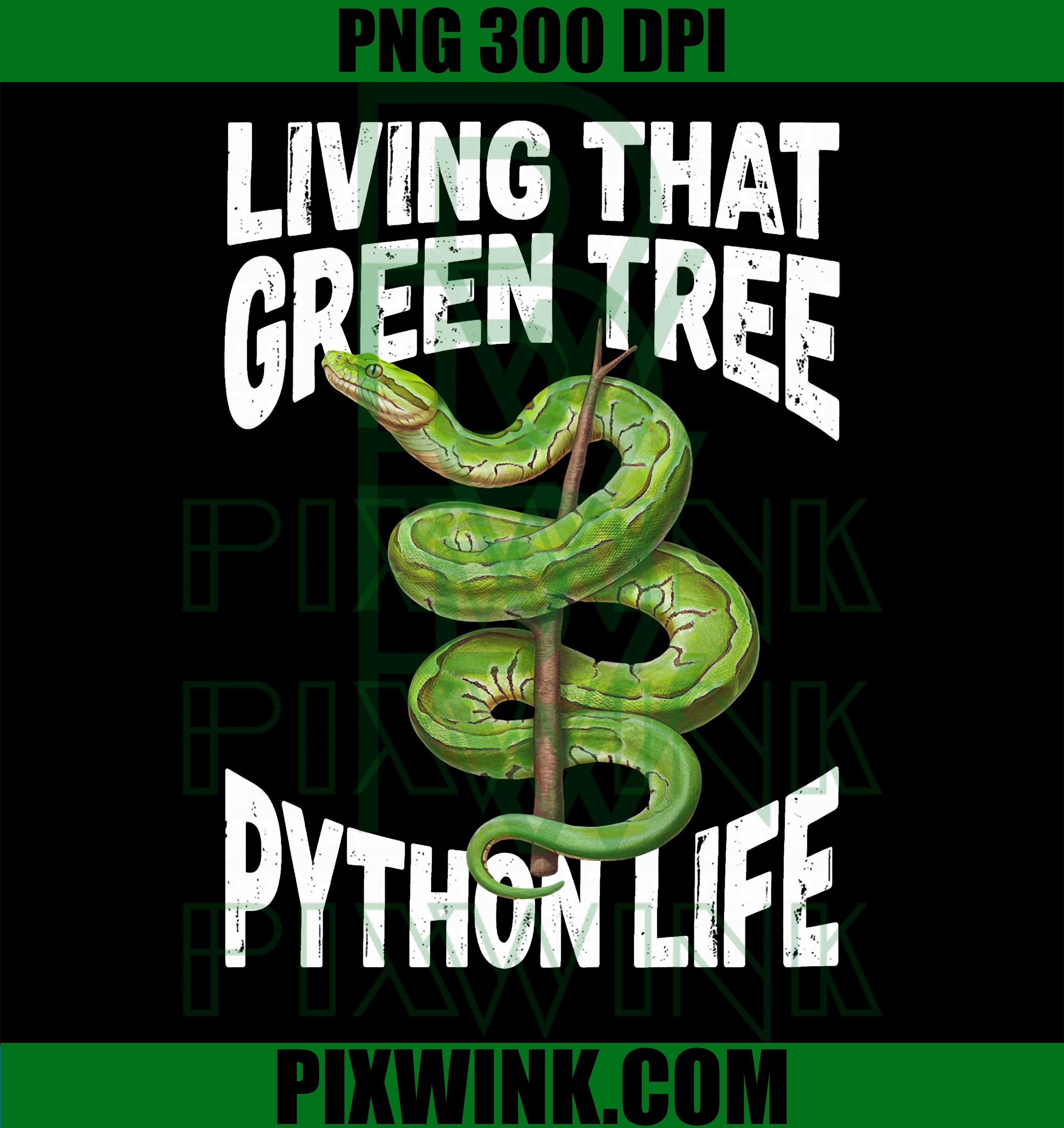 Green Tree Python Owner PNG, Reptile Snake Lover Graphic PNG