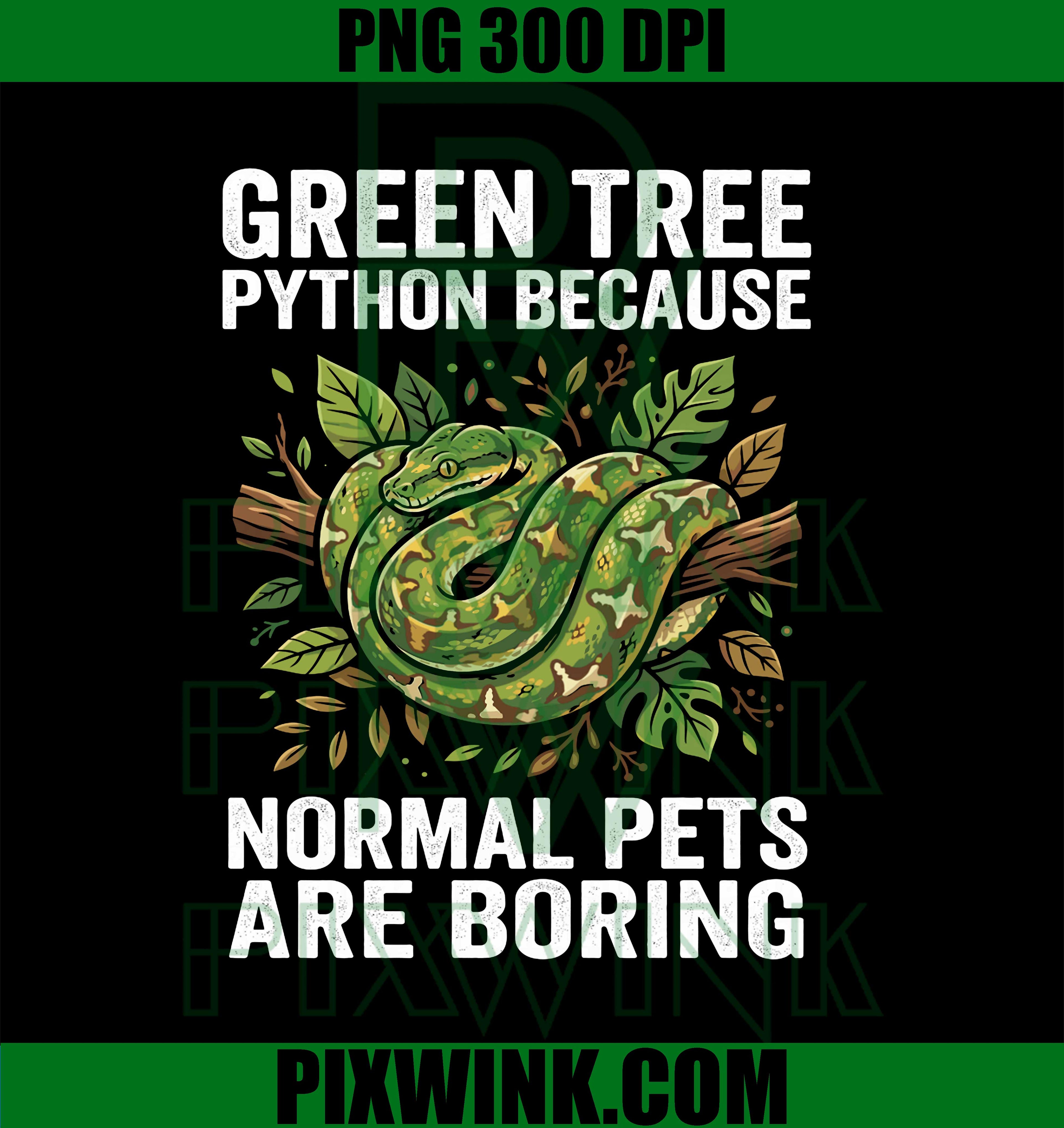 Green Tree Python Owner PNG, Reptile Snake Lover Graphic PNG