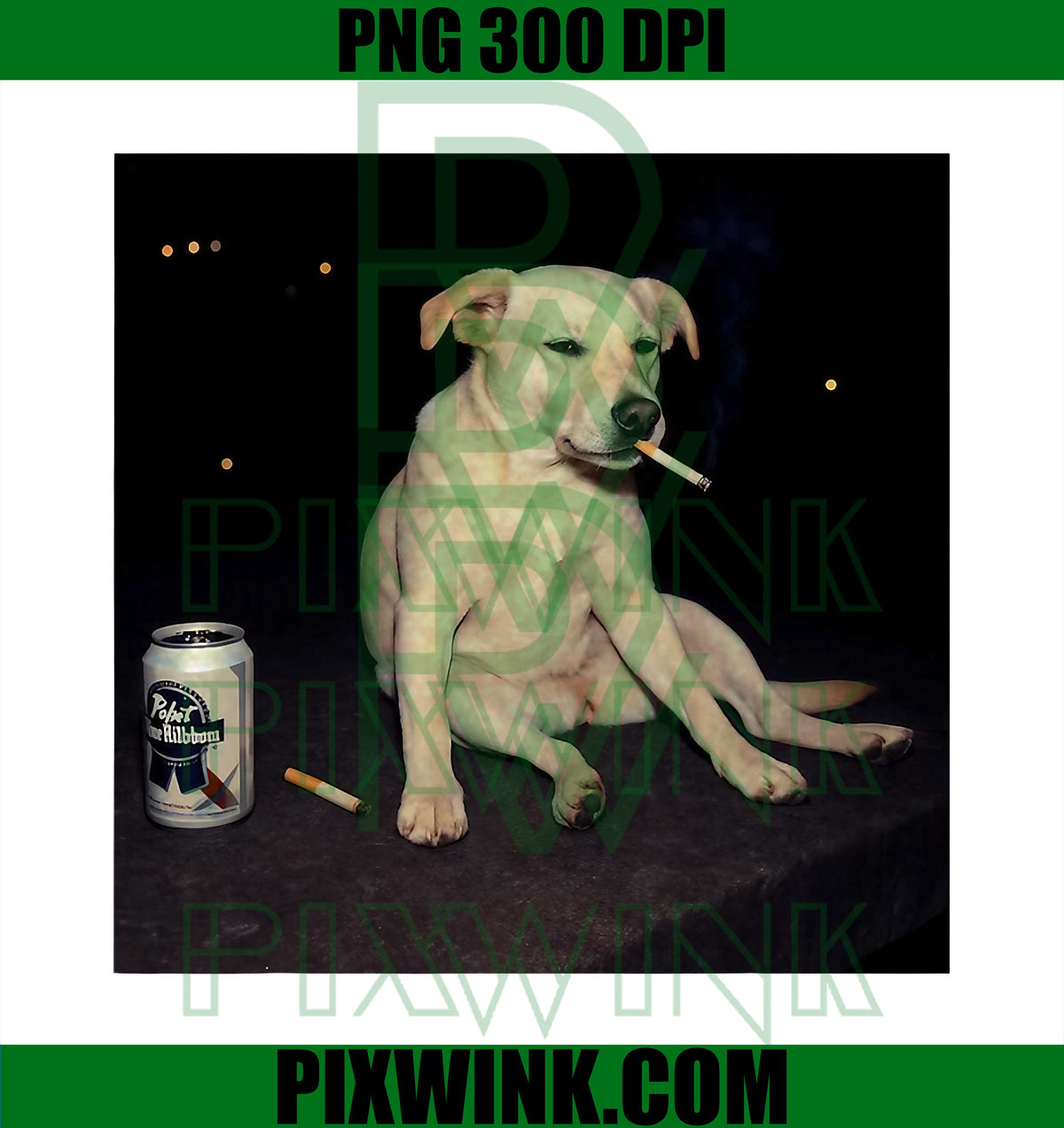 Funny Smoking Dog Meme, Cigarette Gen Z Meme Dog Lover PNG