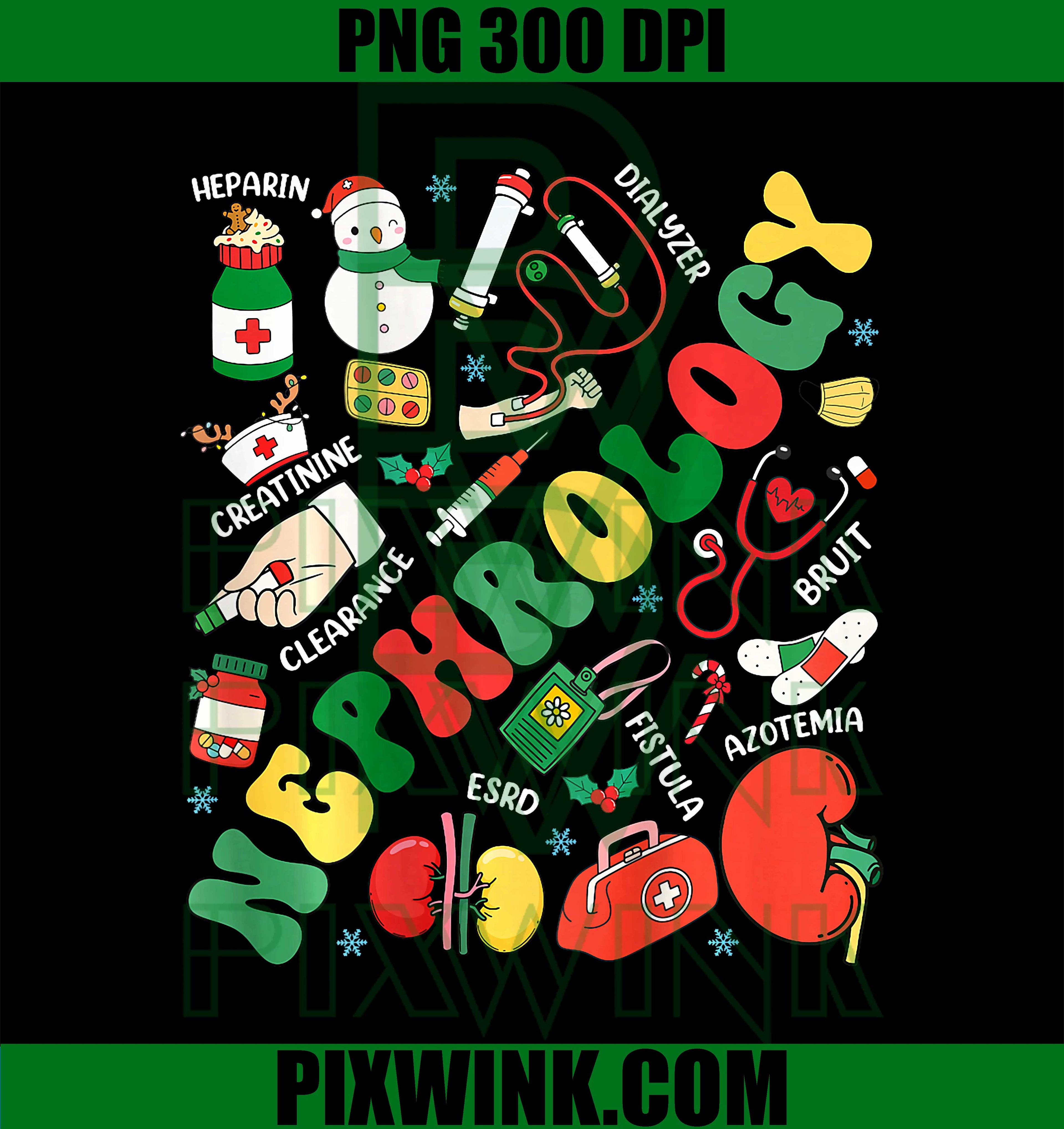 Lace Stethoscope Nurse Snowman Snowflake Winter Christmas PNG