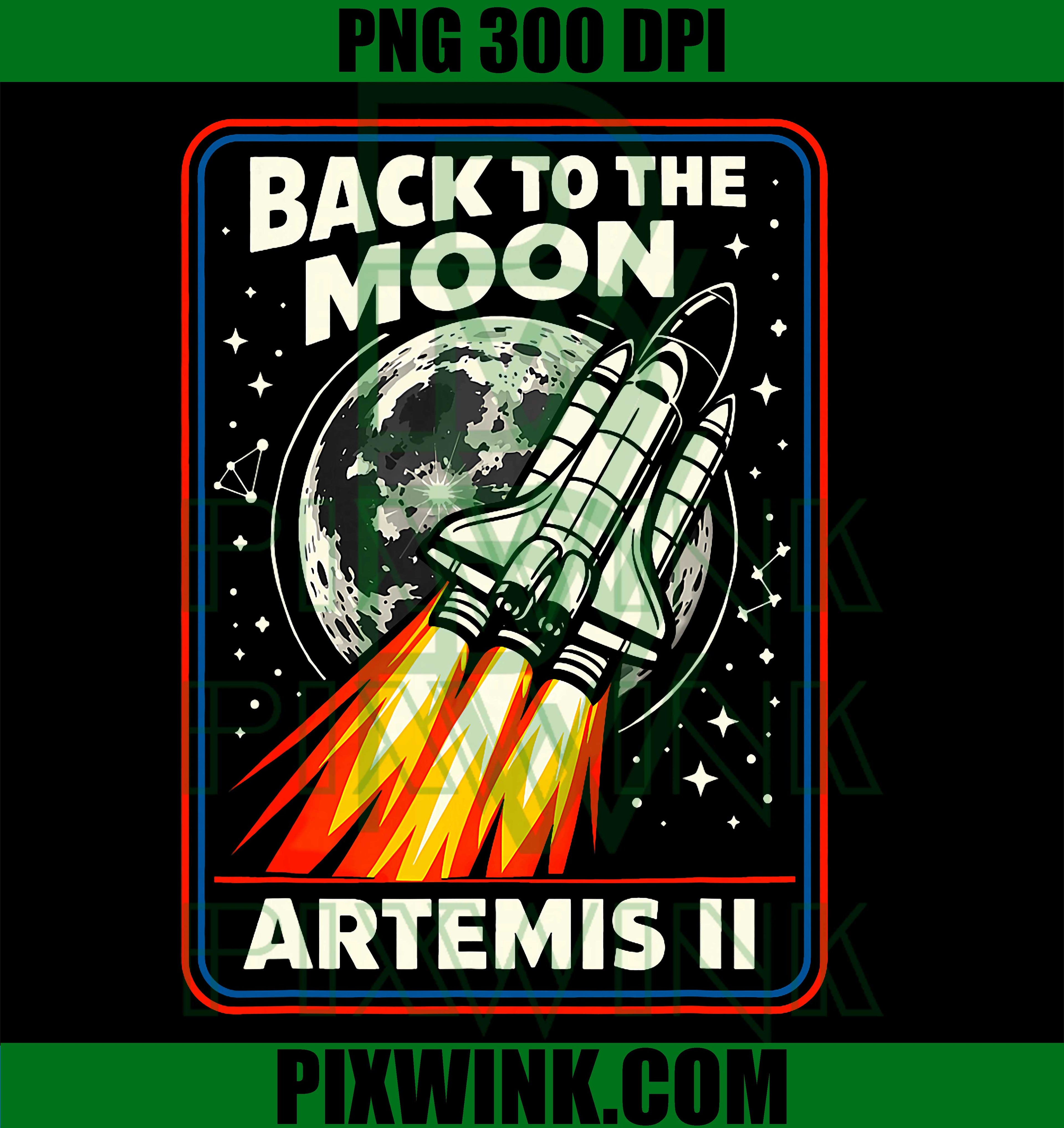 Artemis II Moon Launch PNG, 2026 Rocket USA PNG
