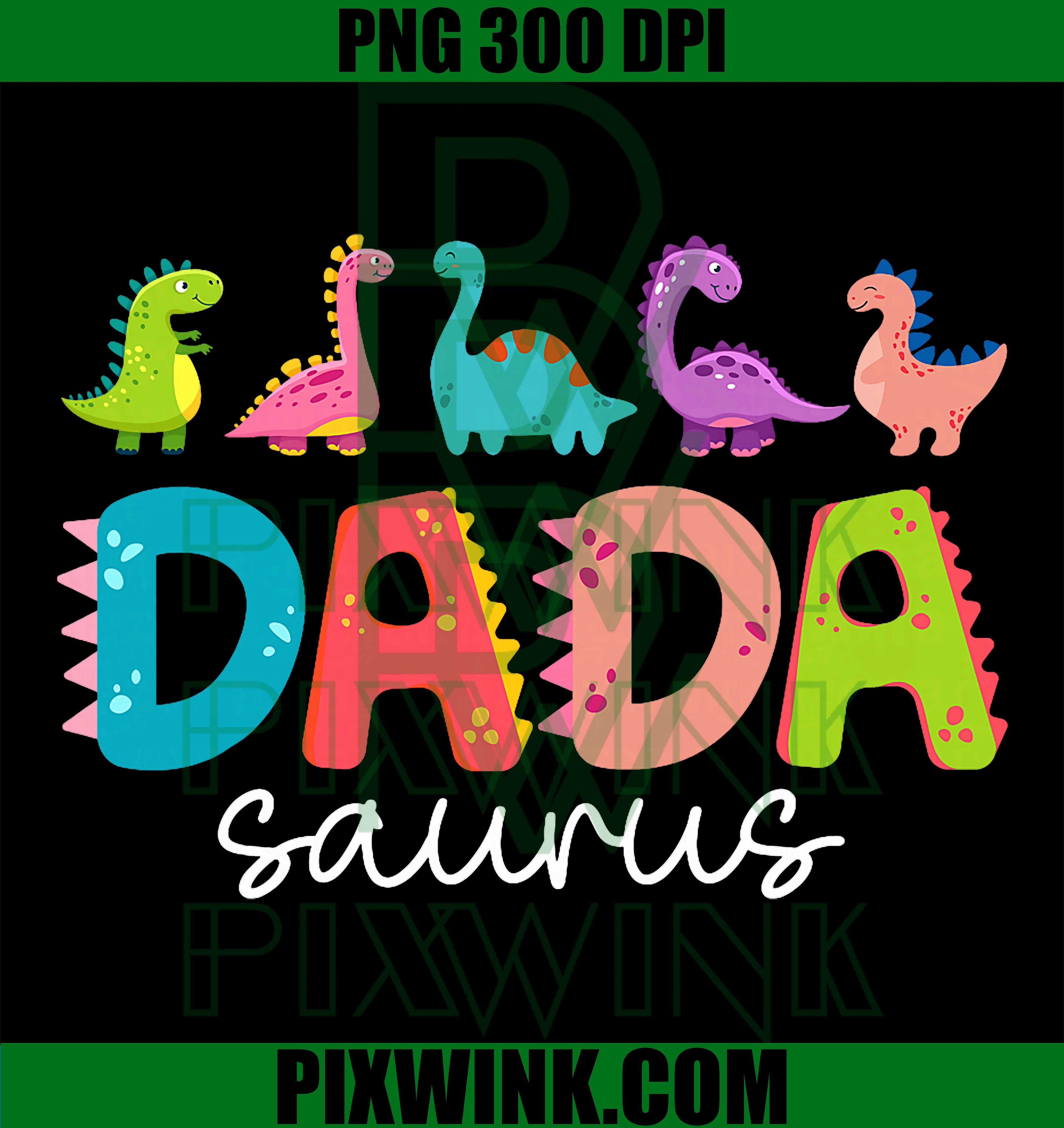 Dadasaurus Rex PNG, Dinosaur Papa Dad PNG, Family Matching PNG