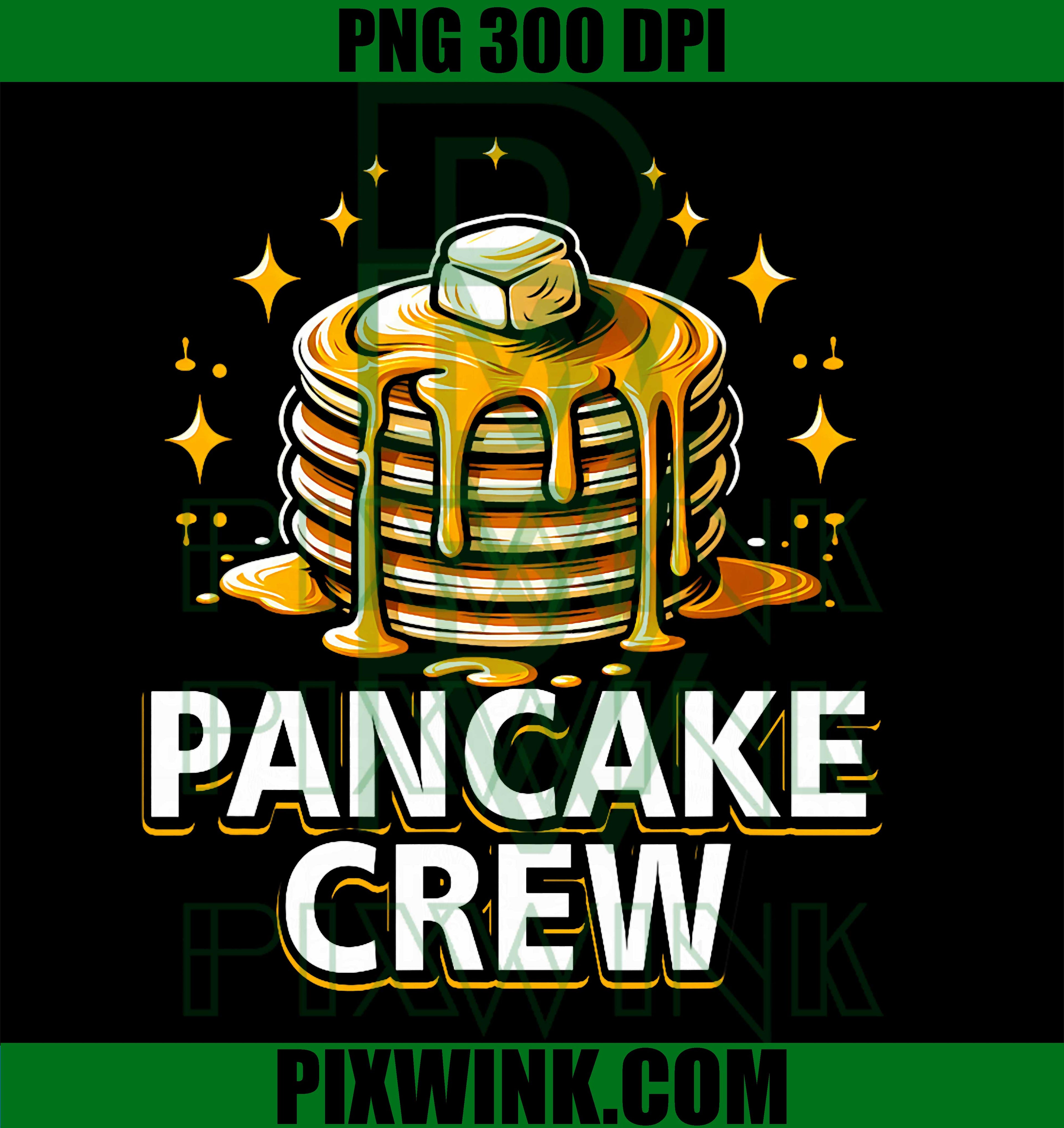 Pancake Crew Breakfast Food Syrup, Cute Pancake Maker PNG