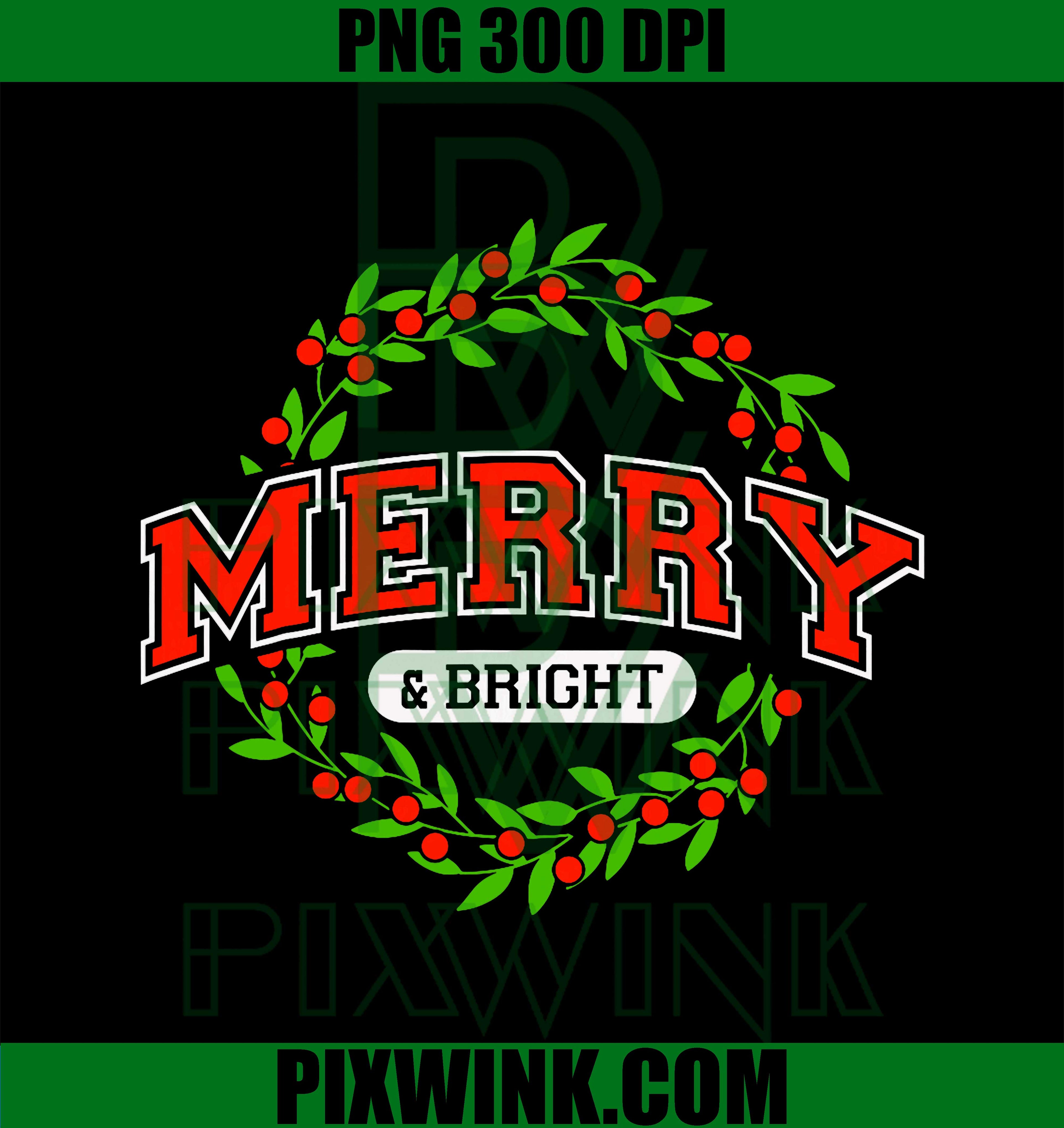 Merry And Christmas Bright, Moody And Uptight Matching Couple PNG