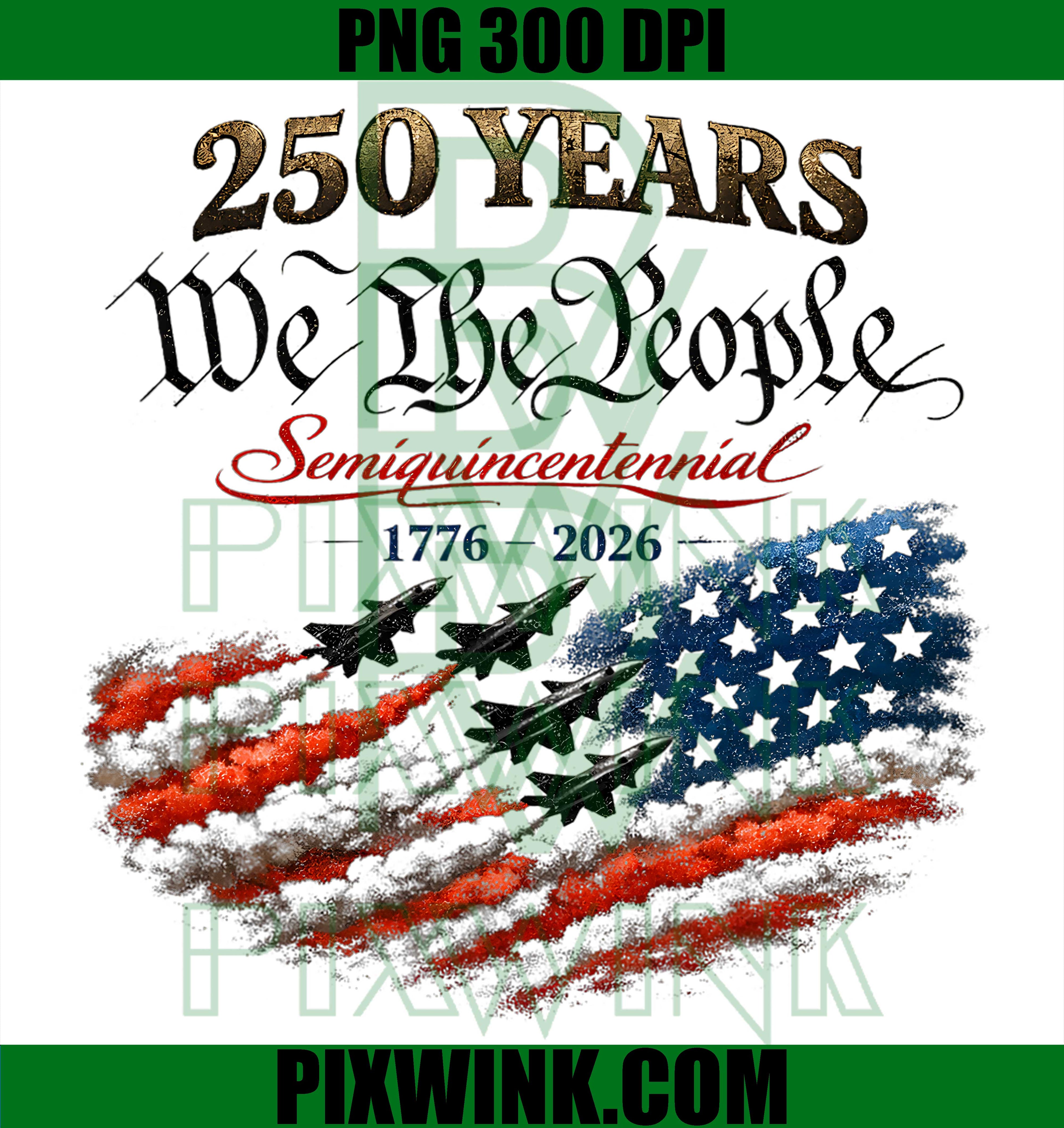 American Flag Plane PNG, 250 Years USA PNG, Independence Flag PNG
