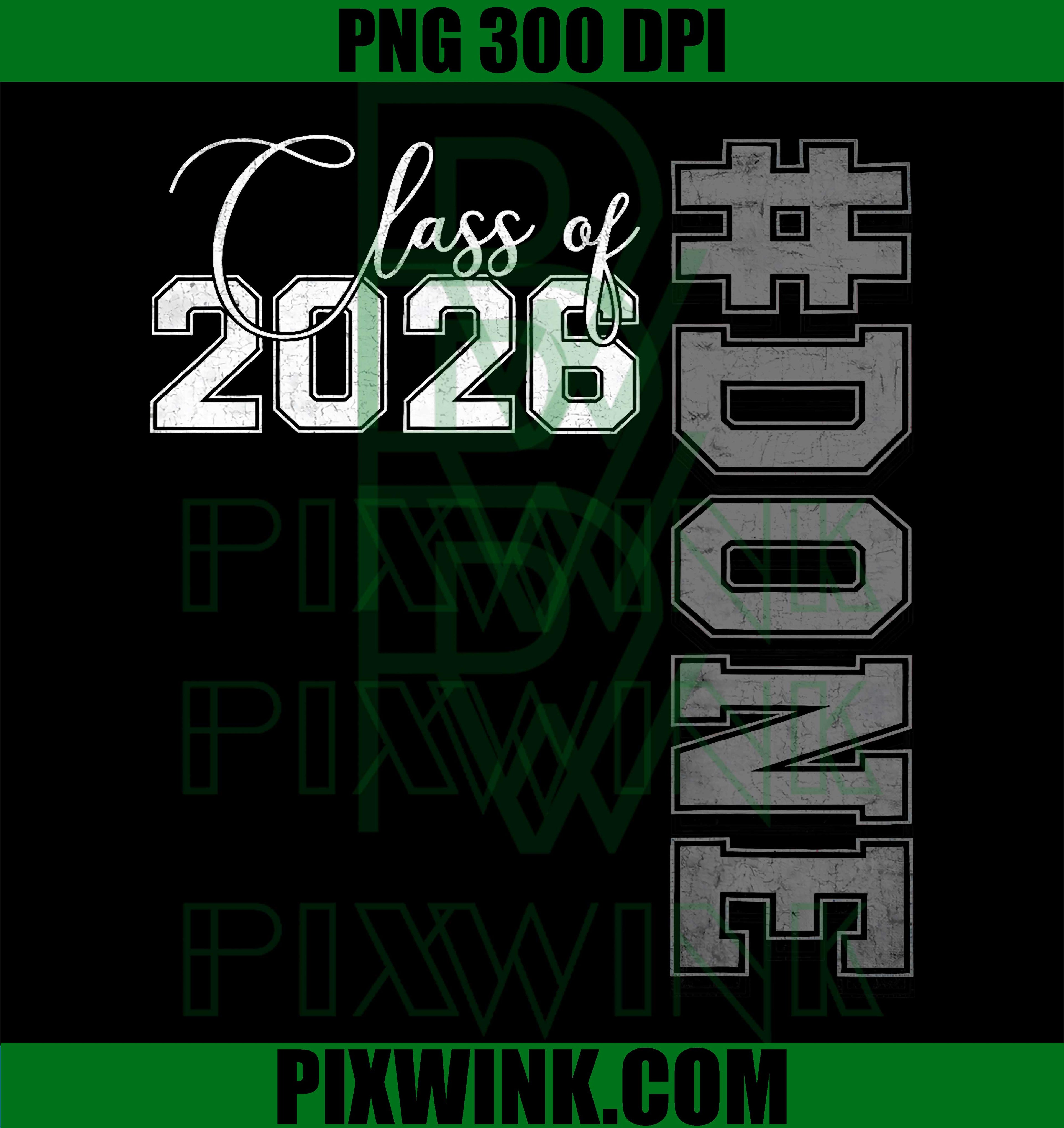 Class Of 2026 PNG, Senior Graduation 26 PNG, Done School PNG