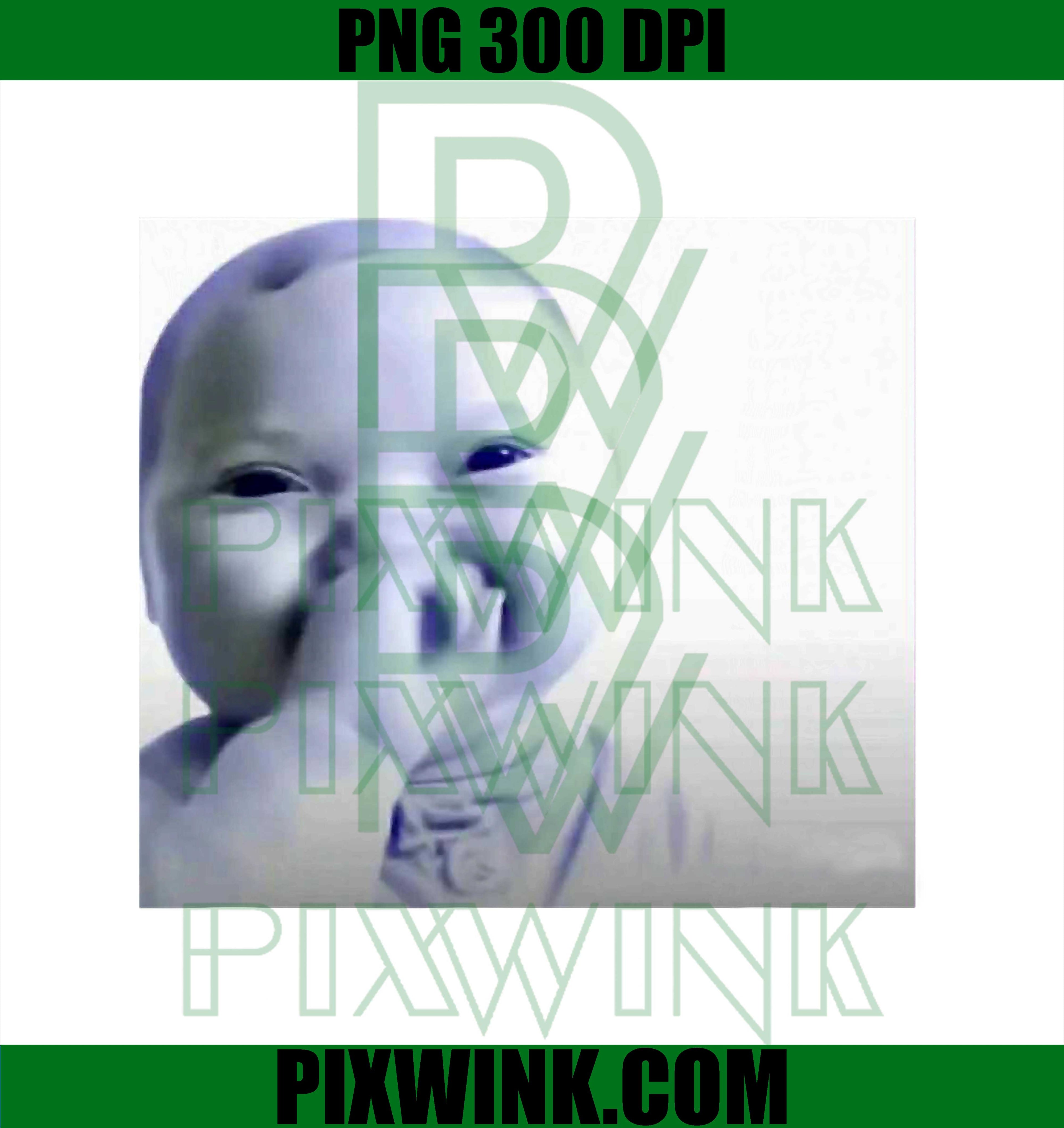 Laughing Baby Meme Cute Smiling Infant Face PNG