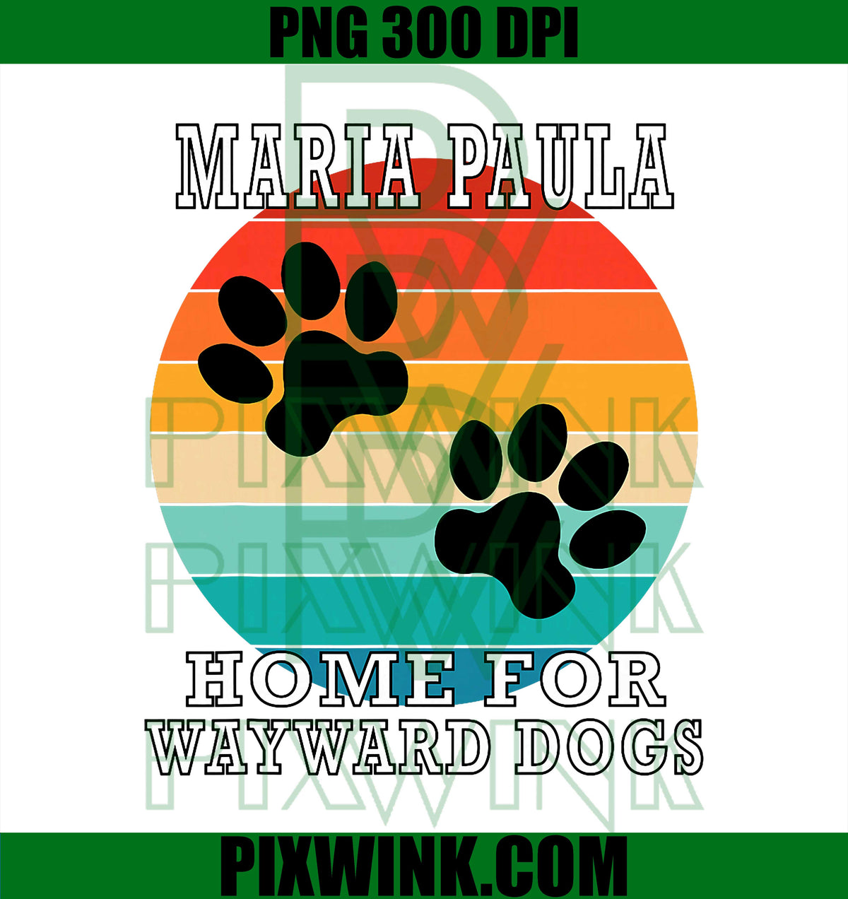 Maria Paula Home for Wayward Dogs Family Name PNG
