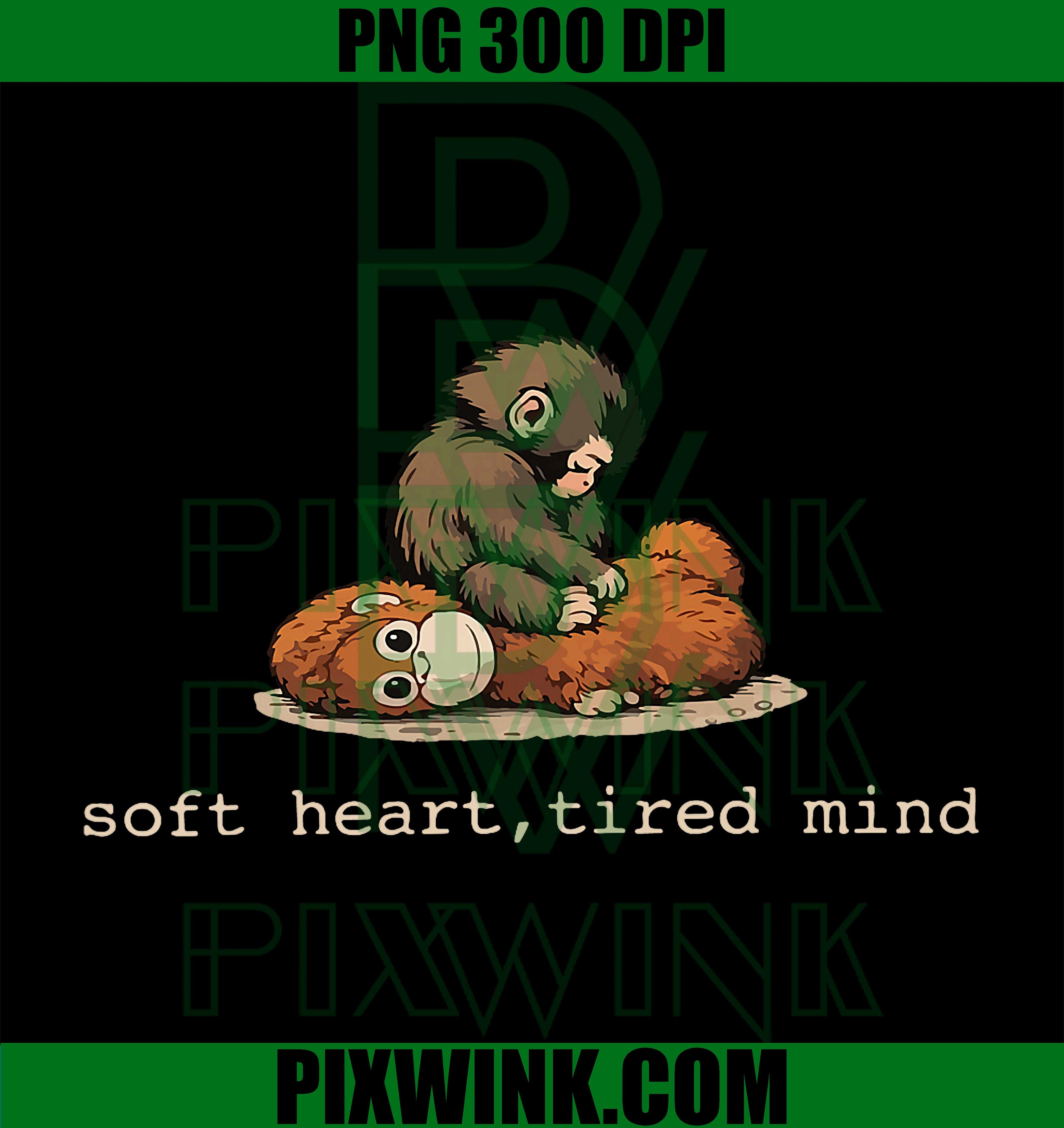 Punch Monkey Plush PNG, Baby Monkey Plushie PNG, Viral Meme Design PNG
