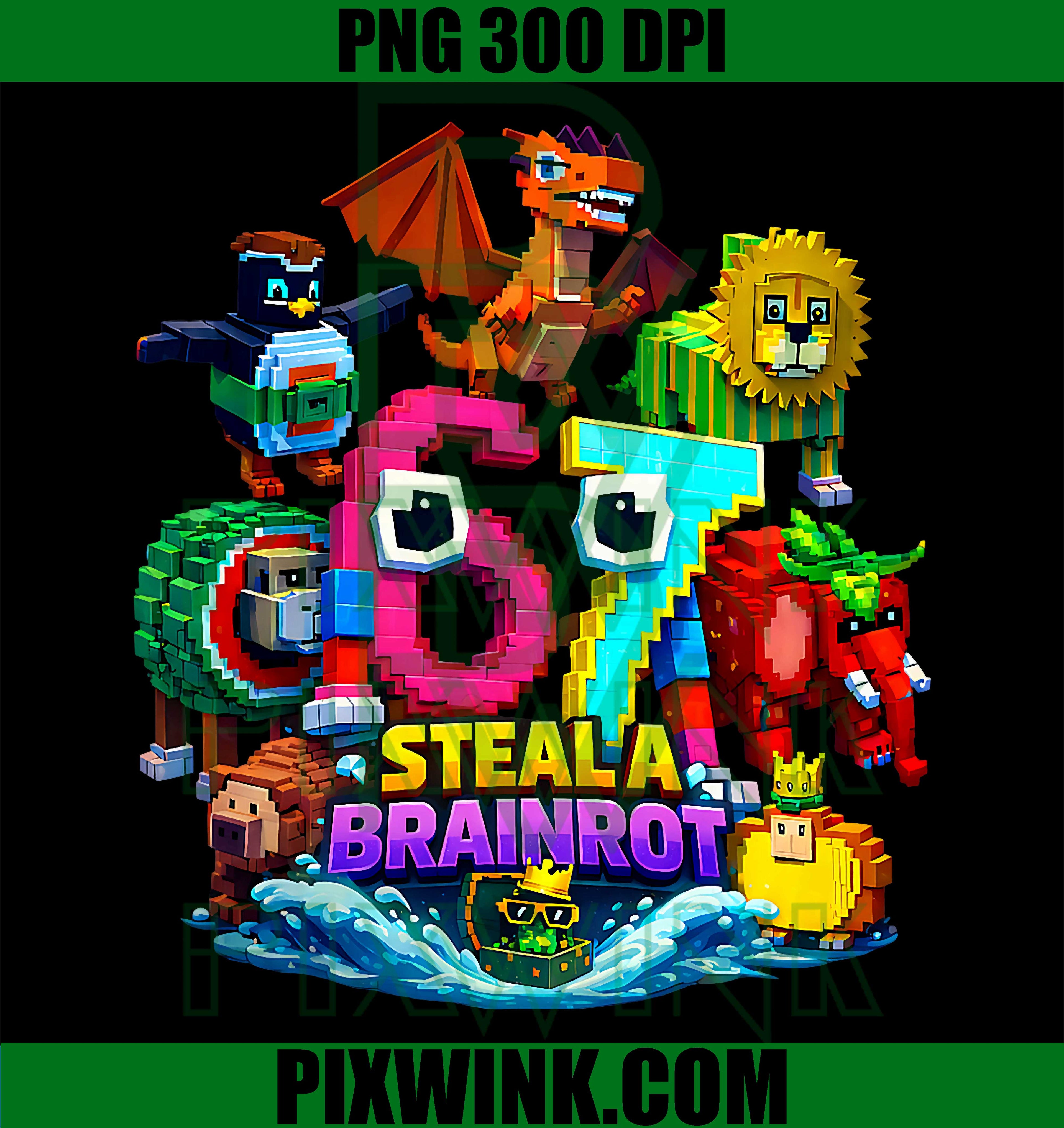 Brain Rot Gamer Meme PNG, Funny Kids 67 Meme PNG, Gamer Humor PNG