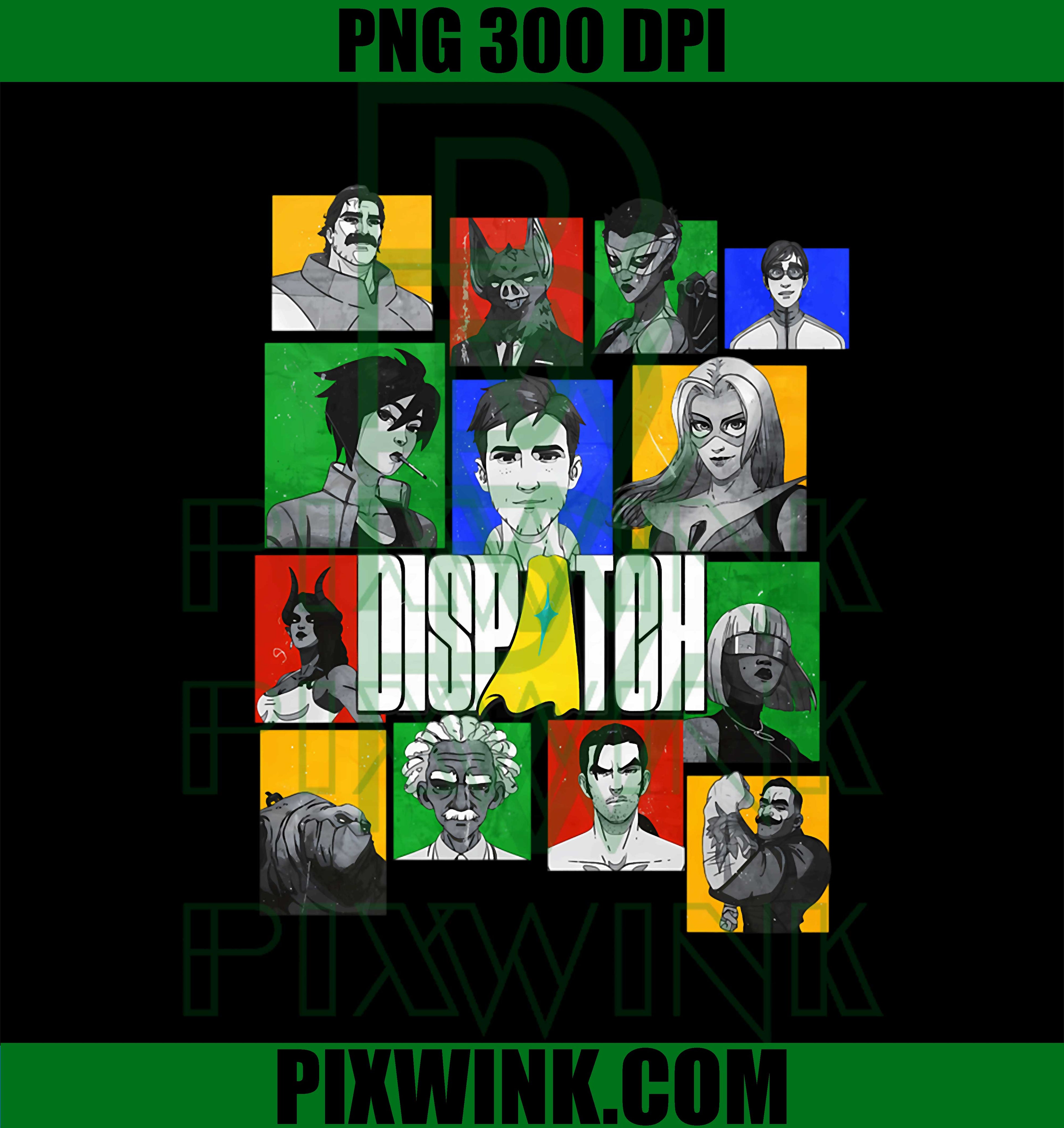 Dispatch Video Game PNG, Superhero Game Video PNG