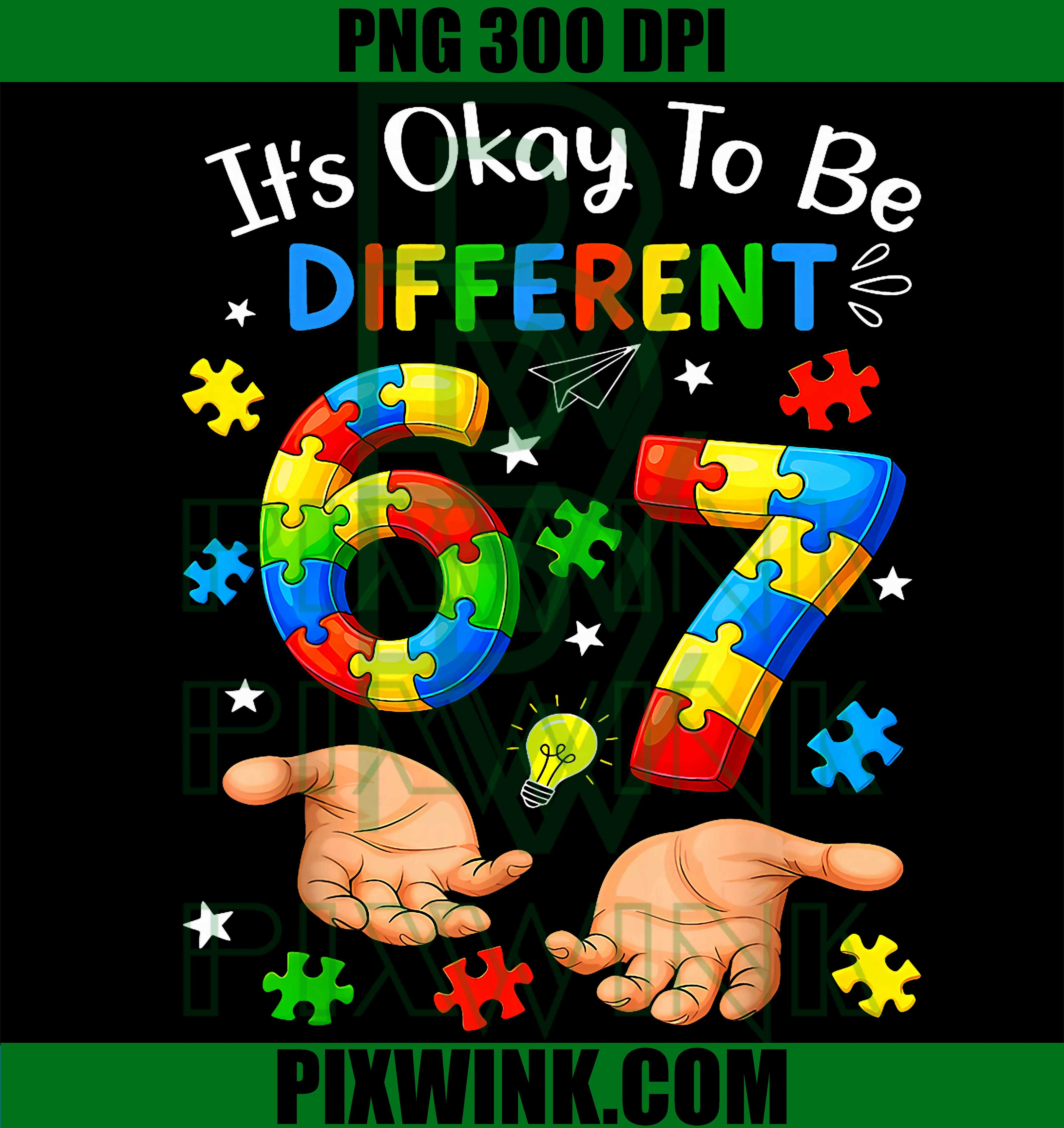 Autism Awareness PNG, Kindness Message PNG, Support Design PNG