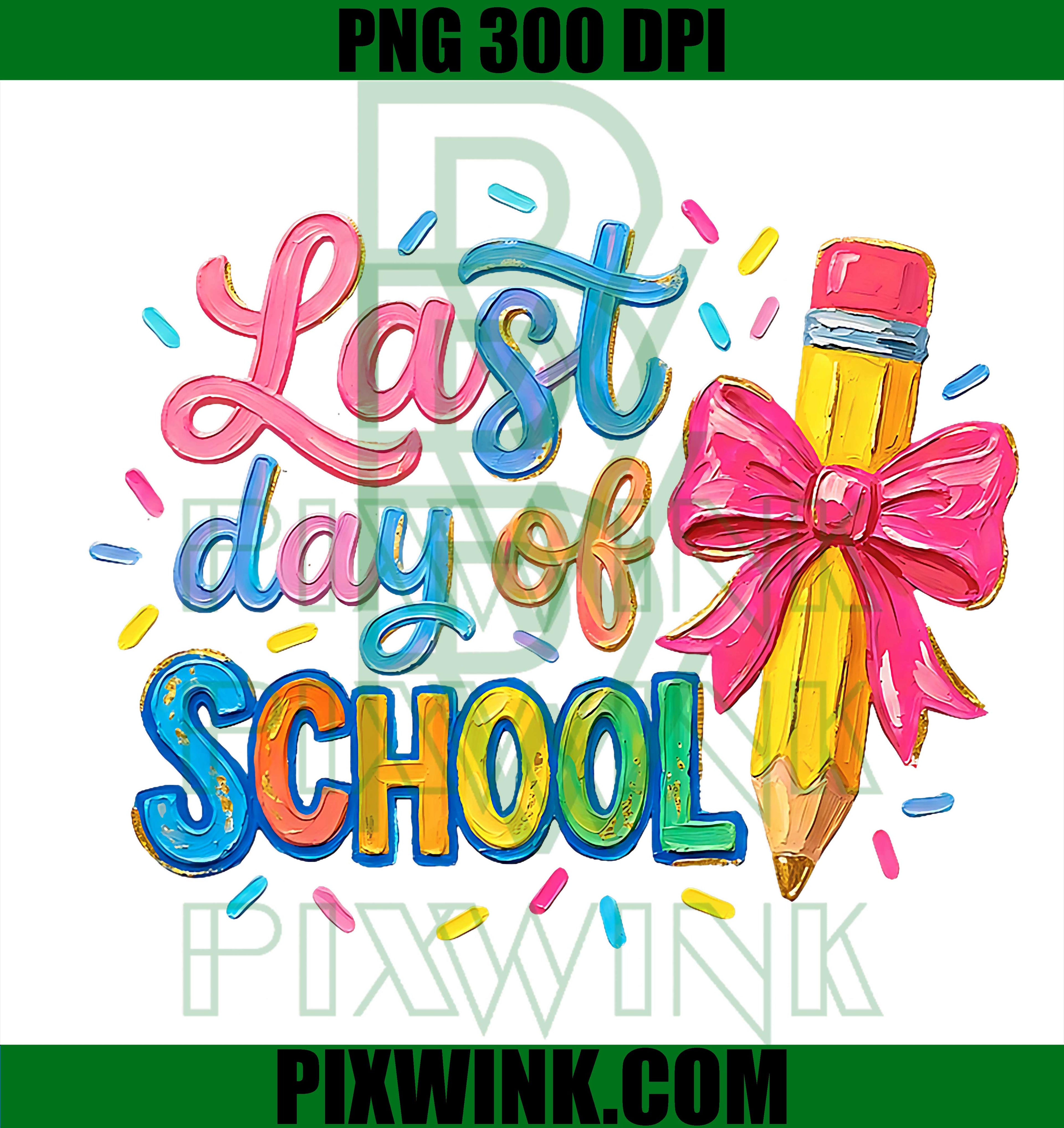 Last Day Of School Class Dismissed PNG, Teacher Summer Break Retro PNG