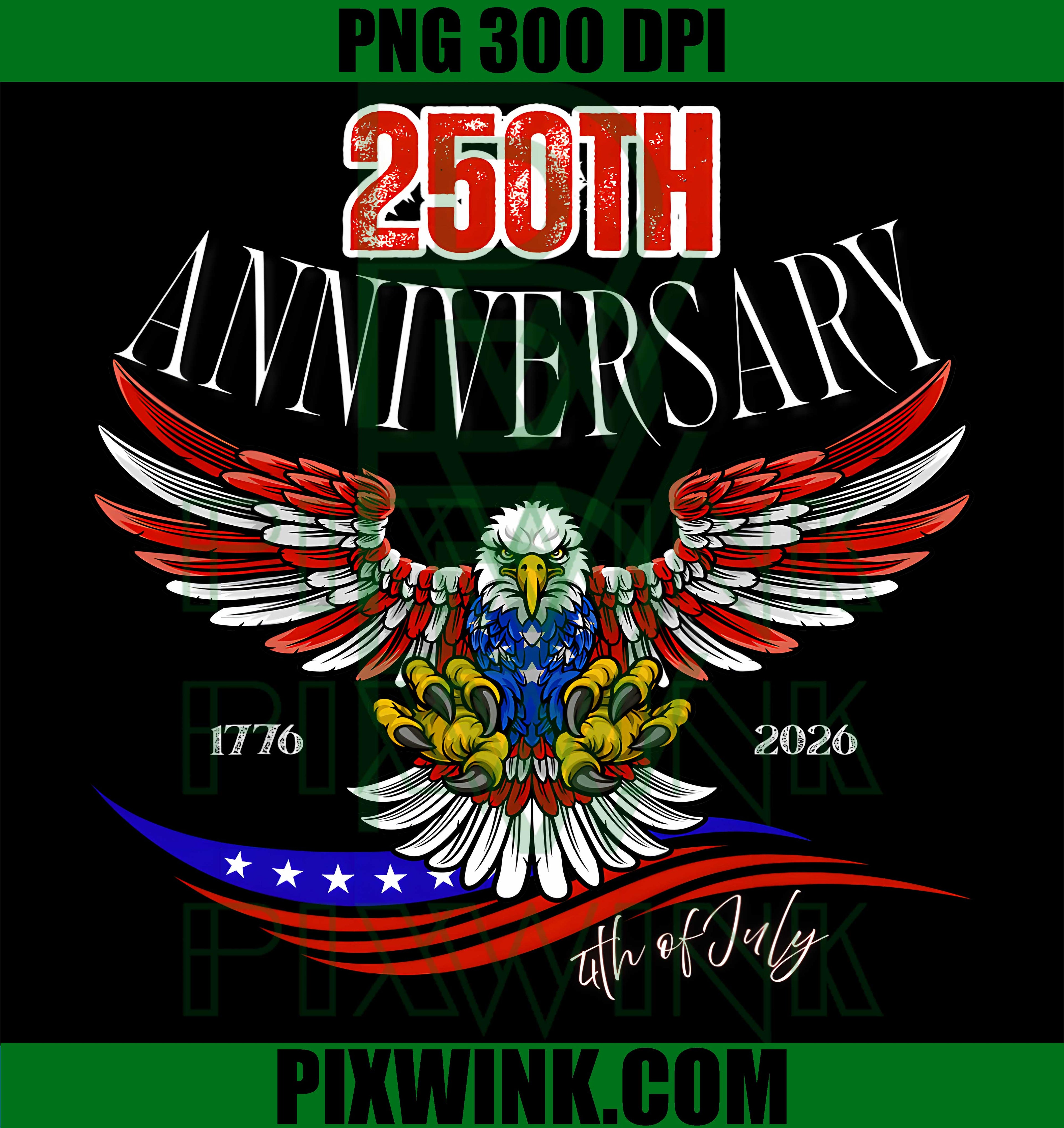 USA 250 Anniv PNG, 1776 2026 USA PNG, Independence USA Flag PNG