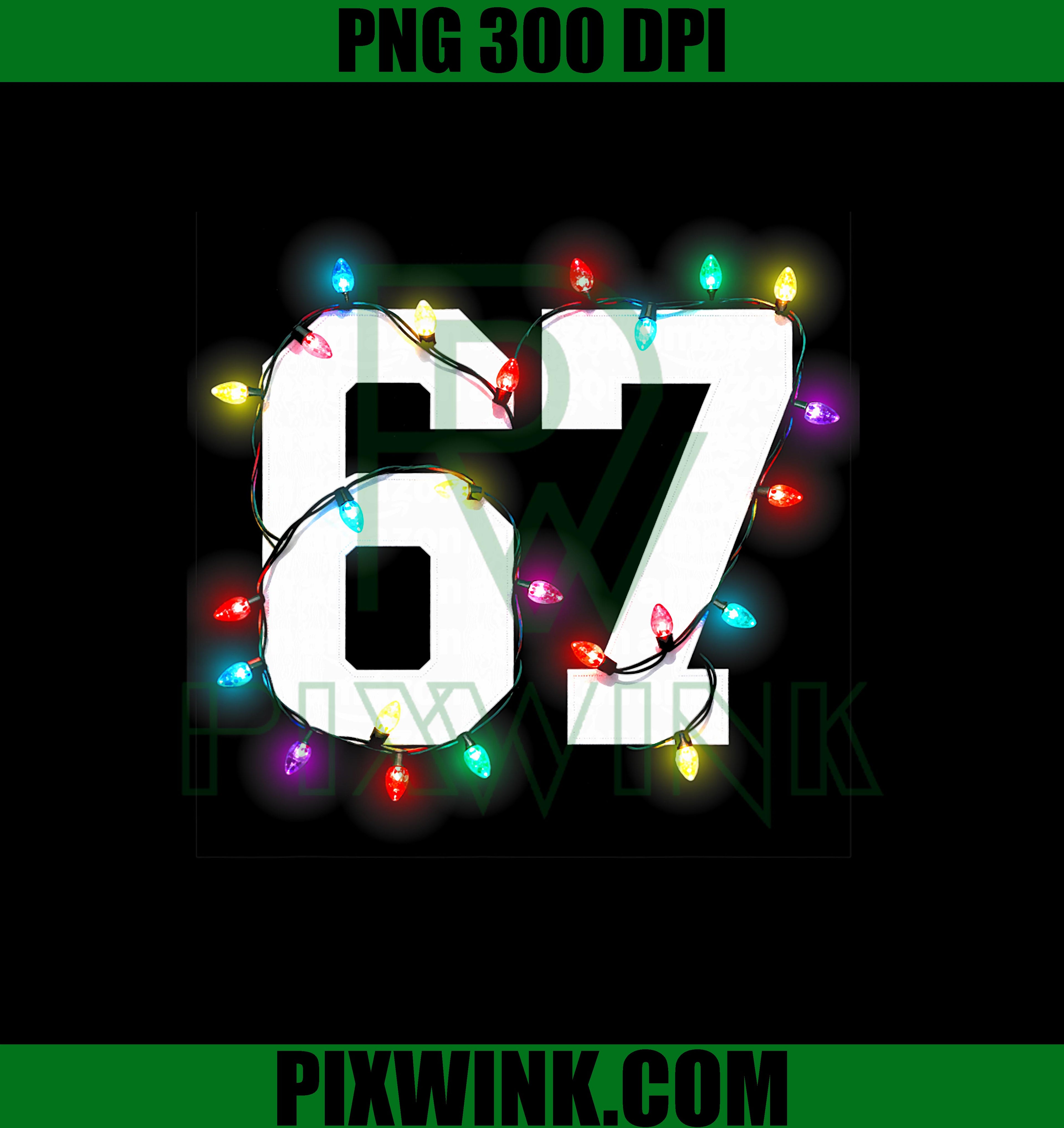 67 Christmas Lights PNG