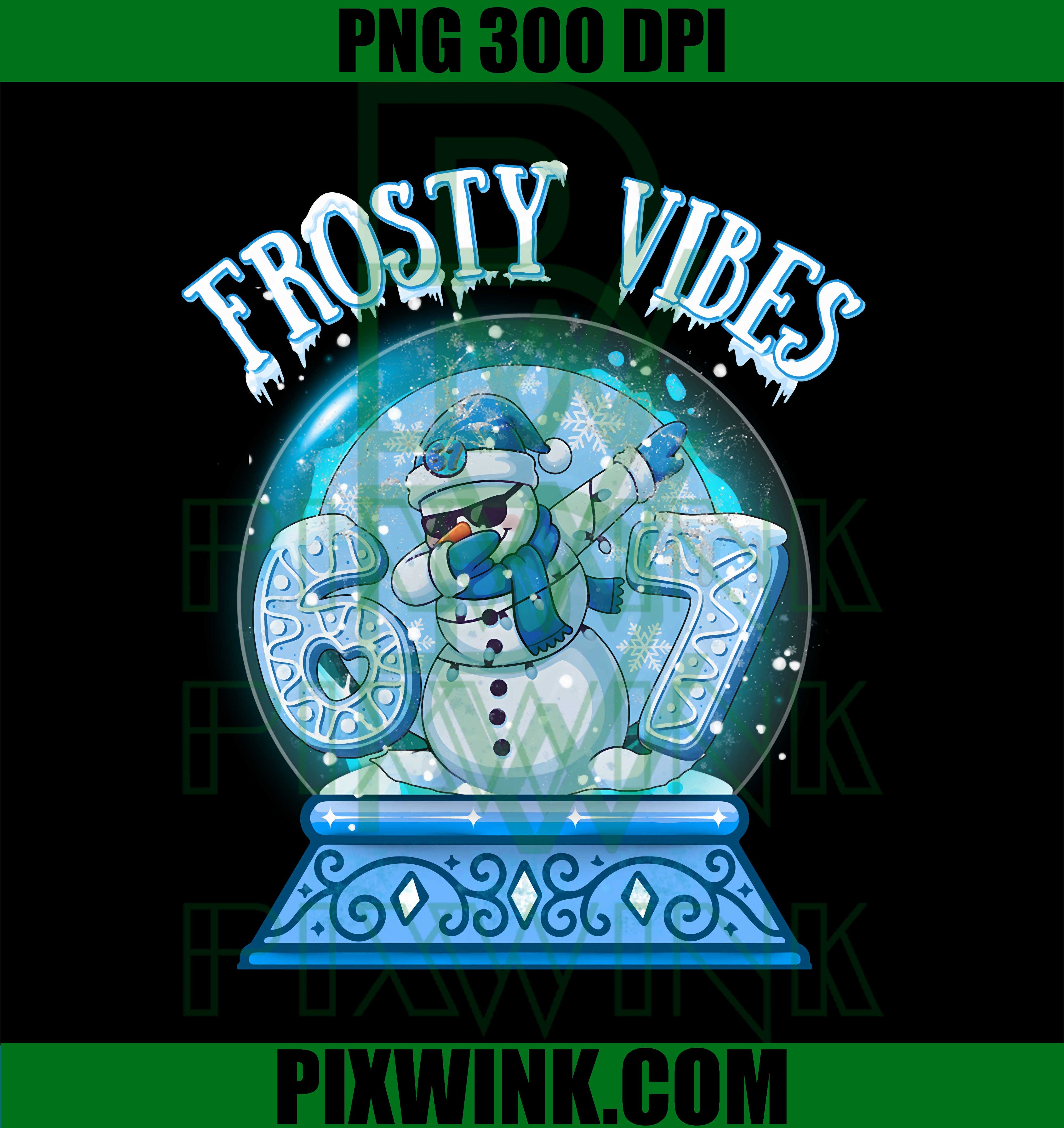 Frosty Vibes 67 Snowman, Six Seven Meme Funny PNG